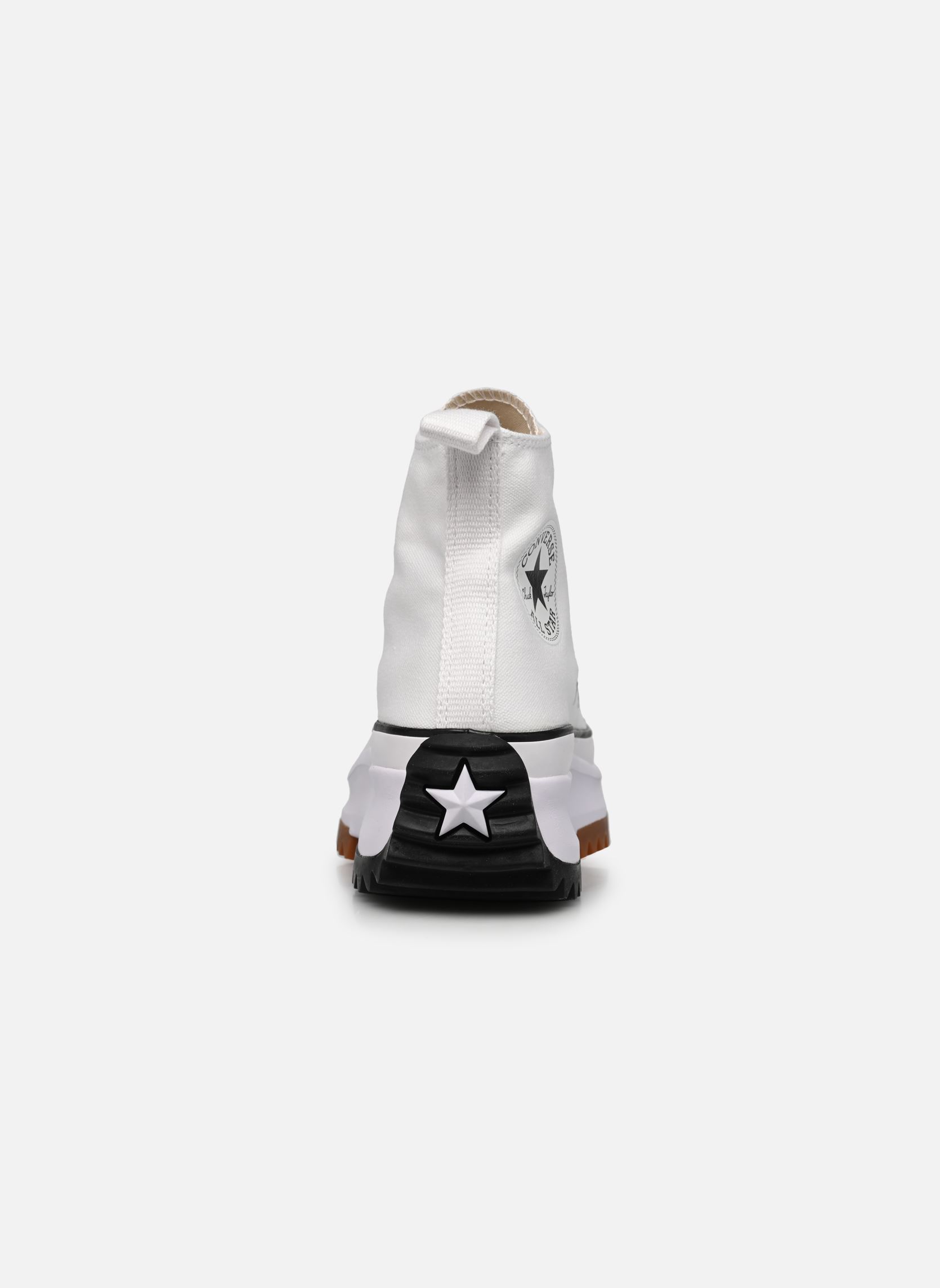 Leinen-Sneaker Run Star Hike Hi damen weiß Converse Leinen-Sneaker Run Star Hike Hi damen weiß WHITE/BLACK/GUM