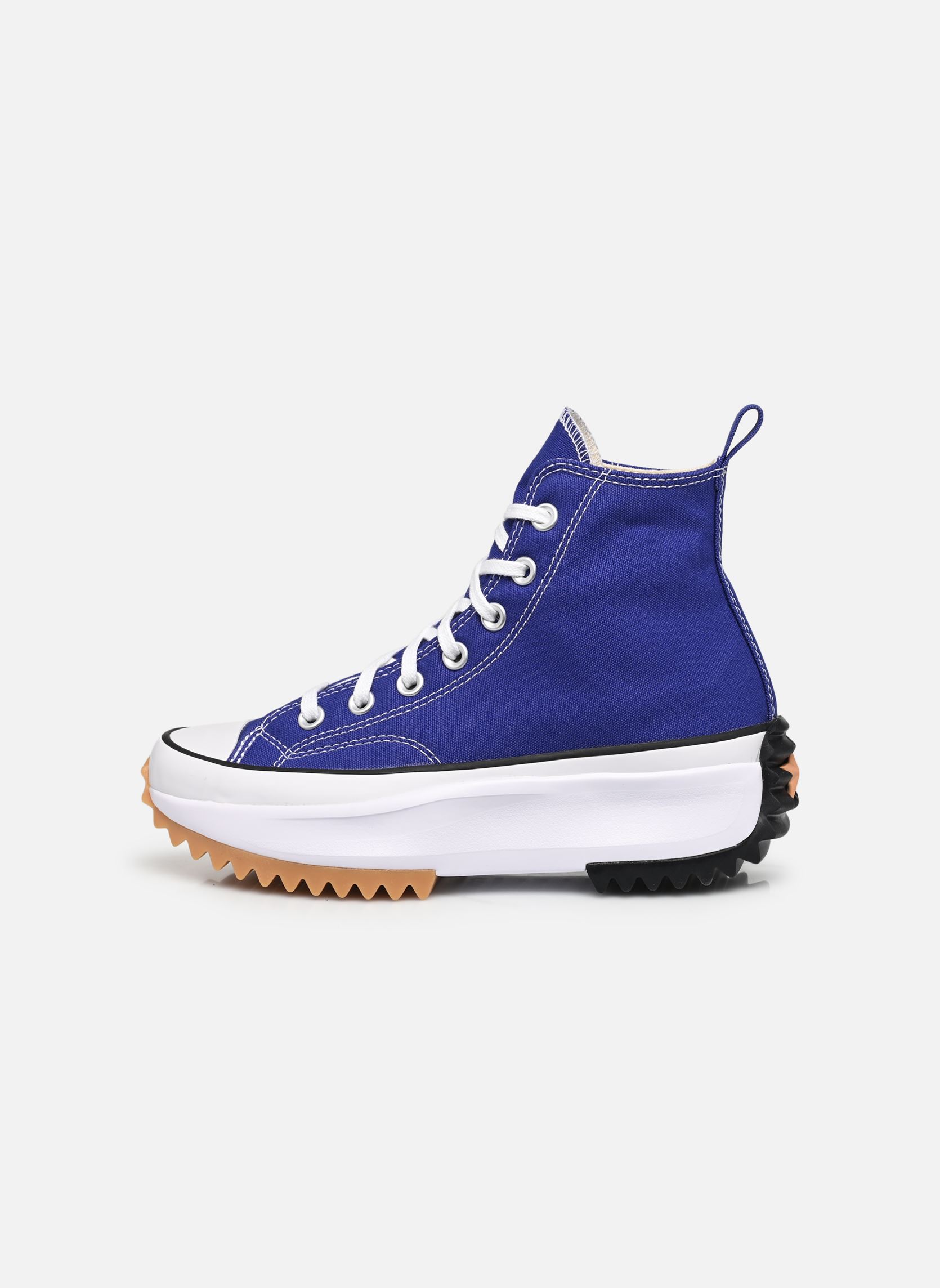 Print sneakers Run Star Hike Hi dames blauw Converse Print sneakers Run Star Hike Hi dames blauw NIGHT INDIGO/WHITE
