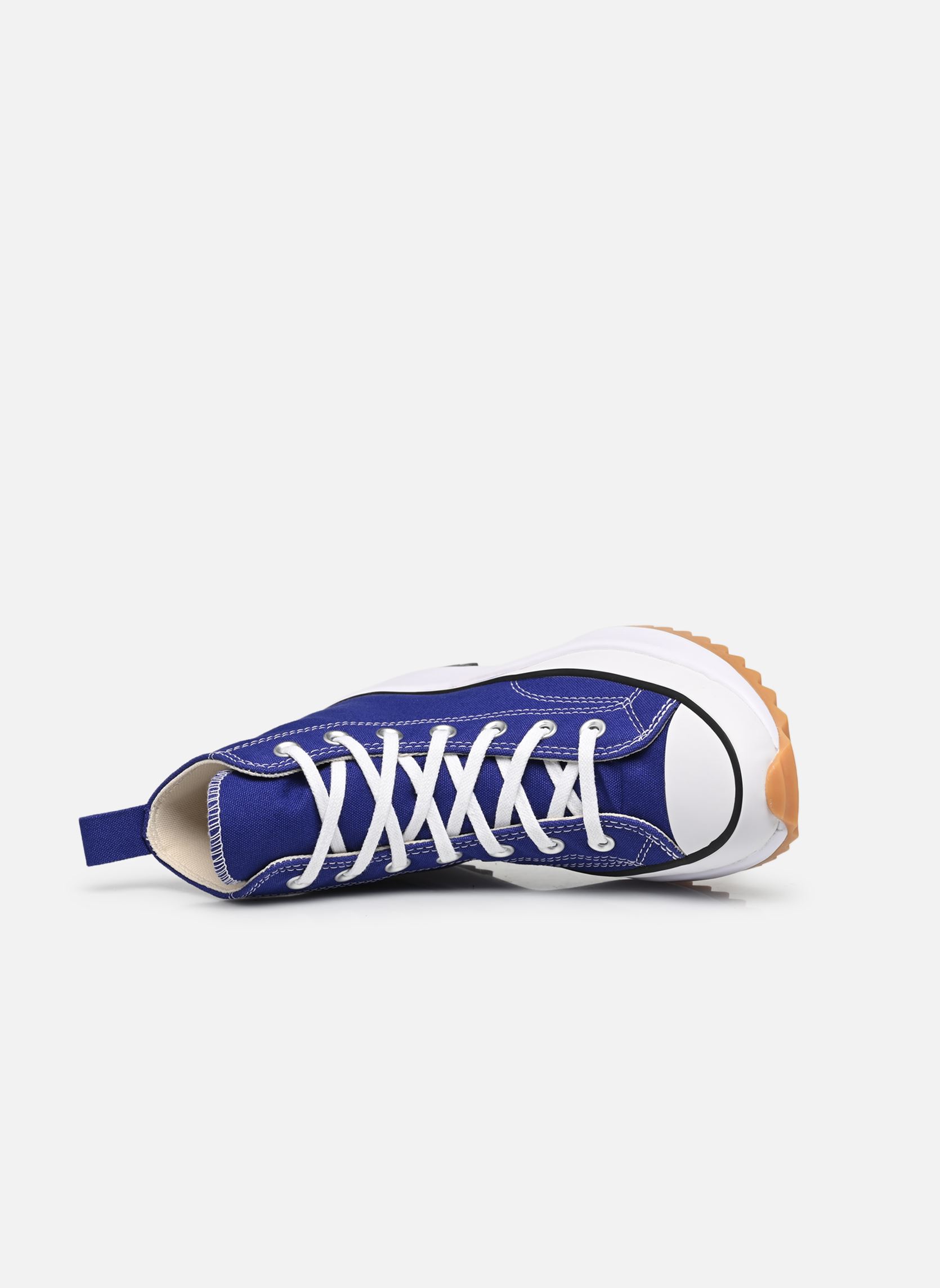 Print sneakers Run Star Hike Hi dames blauw Converse Print sneakers Run Star Hike Hi dames blauw NIGHT INDIGO/WHITE