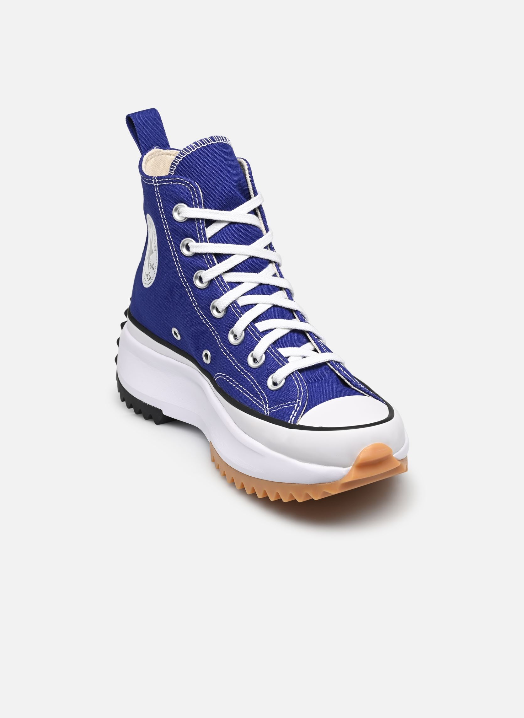 Print sneakers Run Star Hike Hi dames blauw Converse Print sneakers Run Star Hike Hi dames blauw NIGHT INDIGO/WHITE