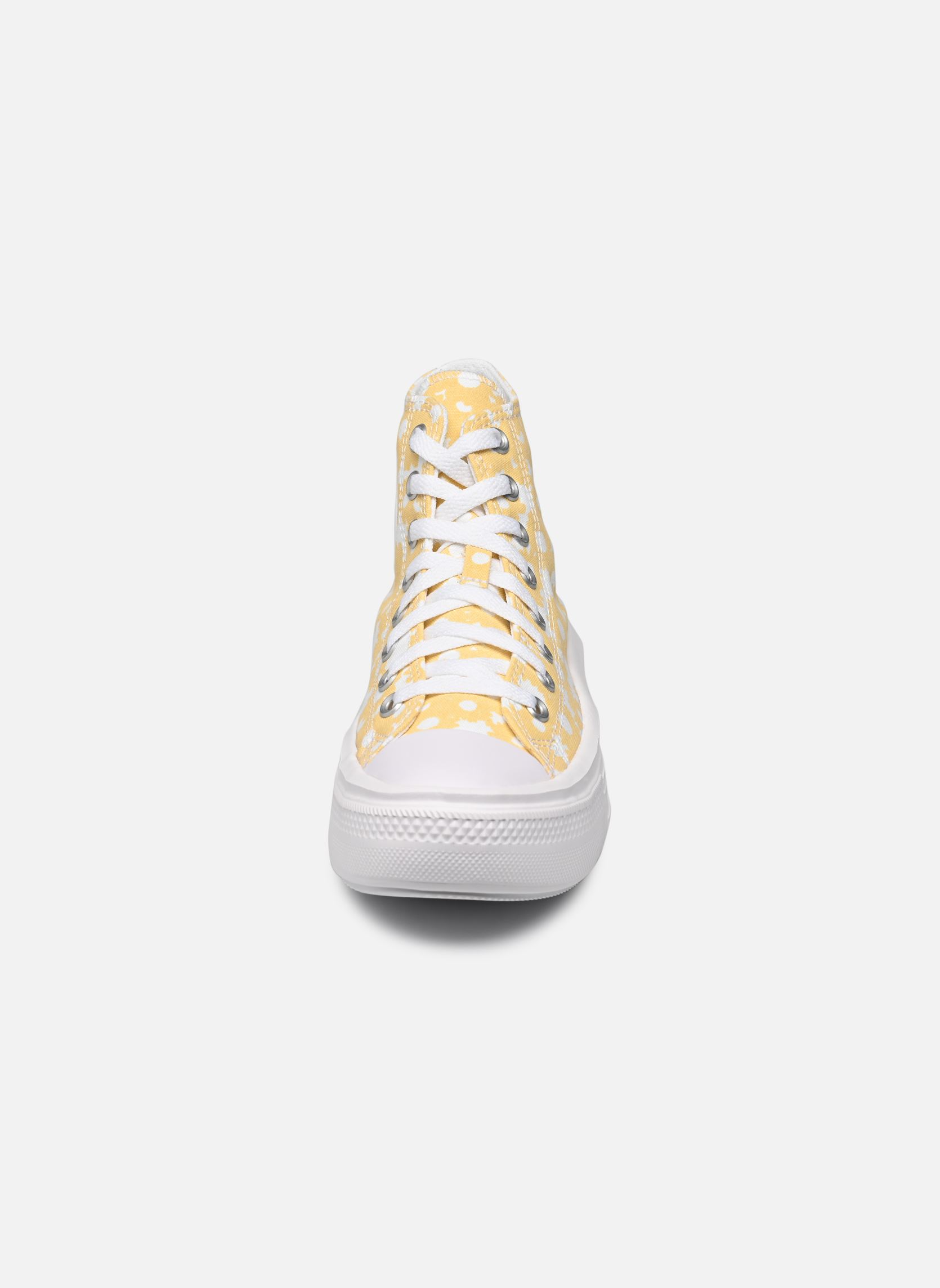 Zapatillas de lona Chuck Taylor All Star Move Hi mujer amarillo Converse Zapatillas de lona Chuck Taylor All Star Move Hi mujer amarillo CYBER MANGO/WHITE/WHITE