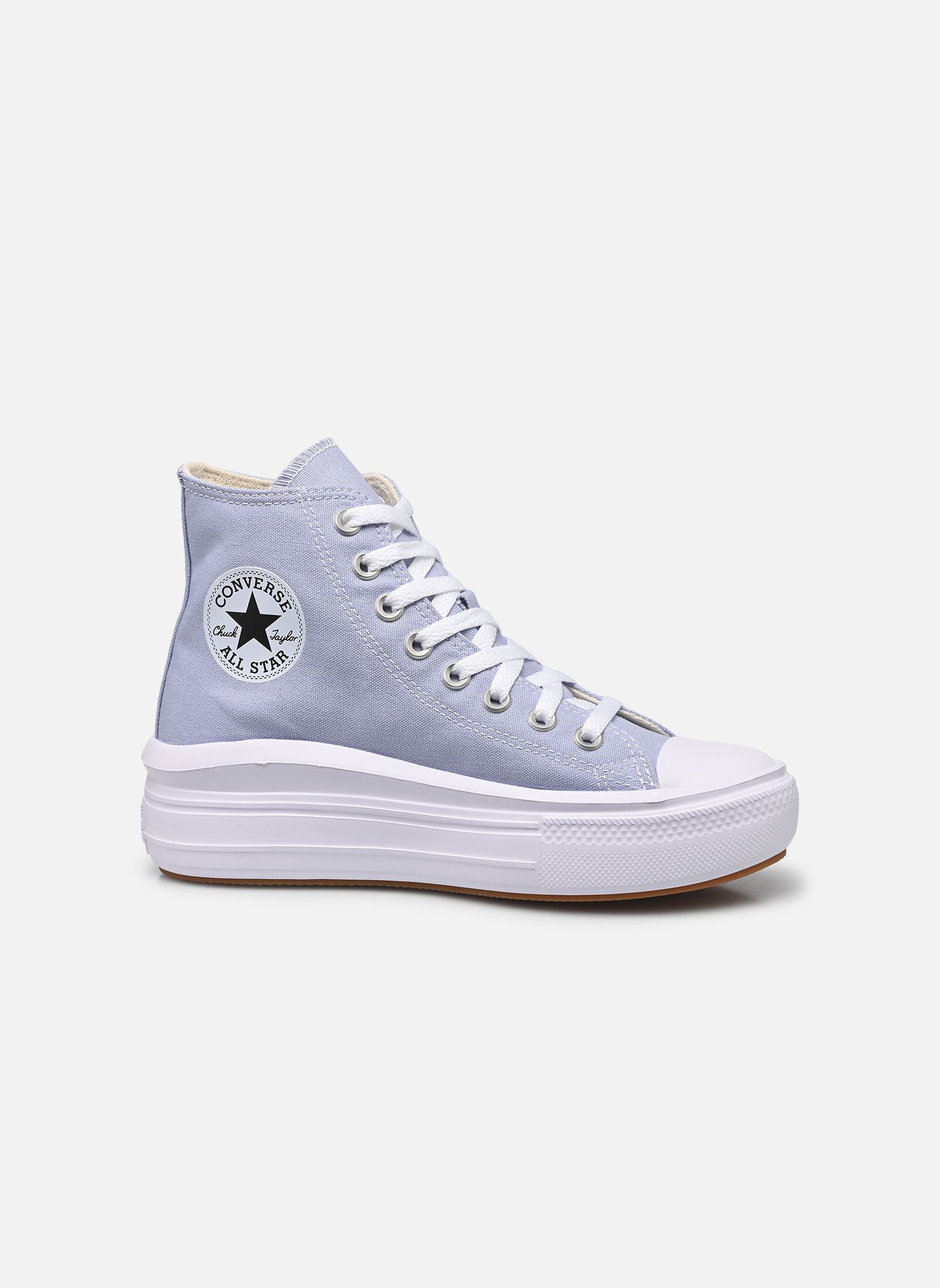 Print sneakers Chuck Taylor All Star Move Hi dames paars Converse Print sneakers Chuck Taylor All Star Move Hi dames paars LILAC PEWTER/WHITE/BLACK