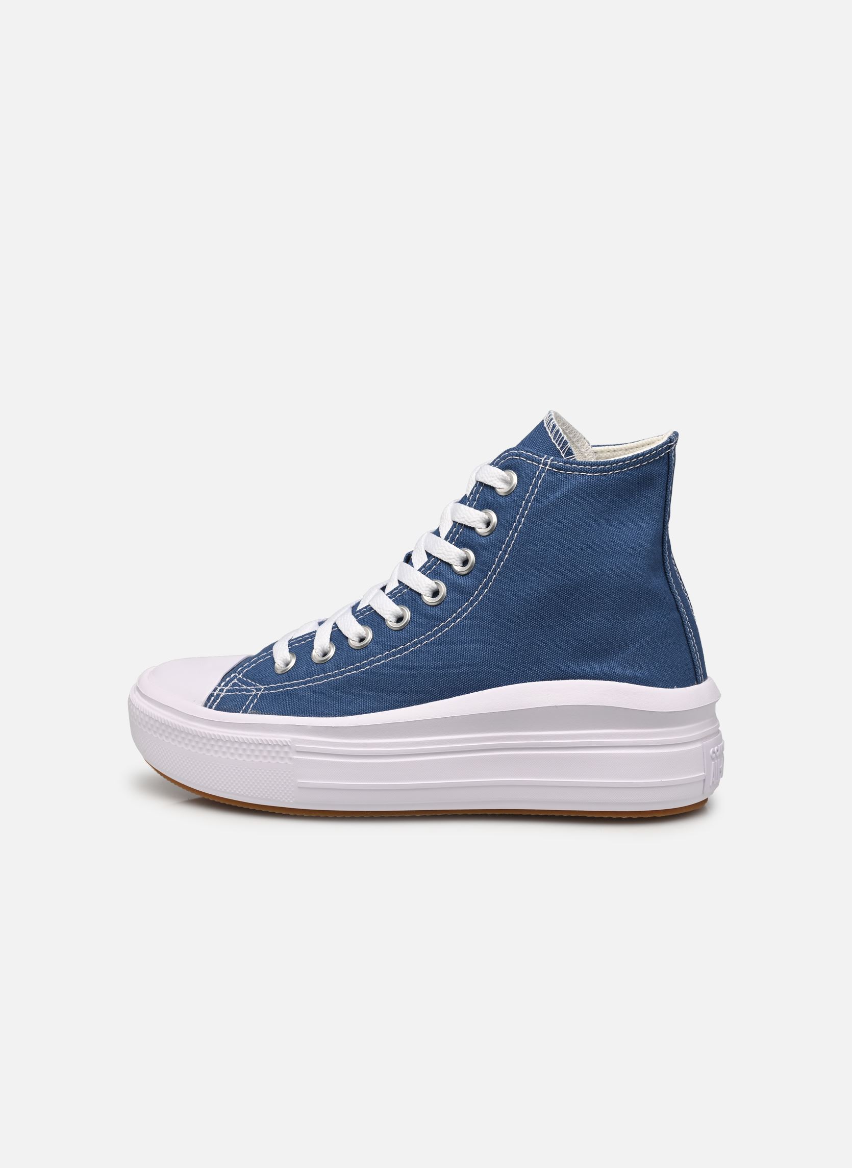 Baskets toile Chuck Taylor All Star Move Hi femme bleu Converse Baskets toile Chuck Taylor All Star Move Hi femme bleu ARMOR BLUE