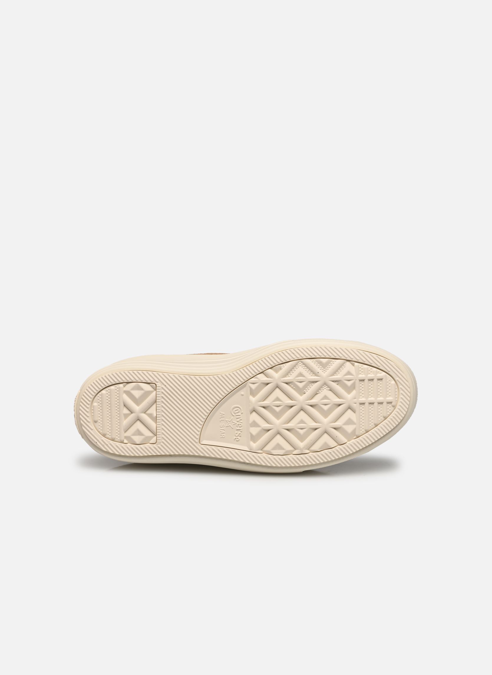 Baskets toile Chuck Taylor All Star Move Hi femme beige Converse Baskets toile Chuck Taylor All Star Move Hi femme beige COFFEE RUM