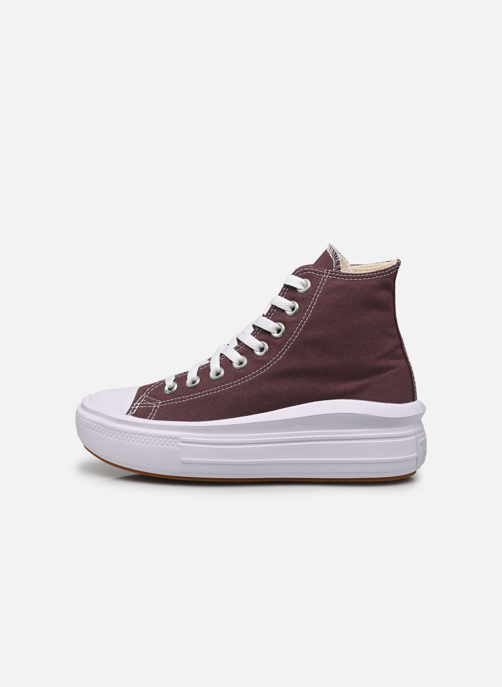Baskets toile Chuck Taylor All Star Move Hi femme violet Converse Baskets toile Chuck Taylor All Star Move Hi femme violet TRAIL MIXED/WHITE/BLACK