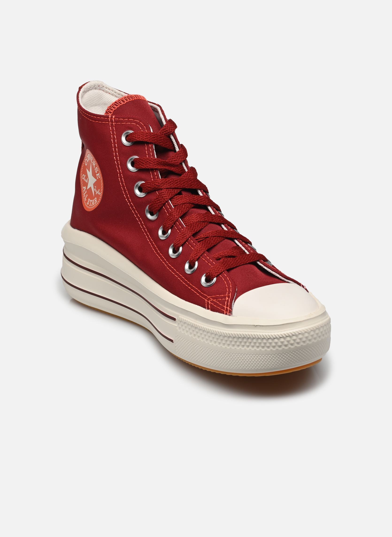 Baskets montantes Converse CHUCK TAYLOR ALL STAR MOVE PLATFORM RETRO SPORT - vue 2