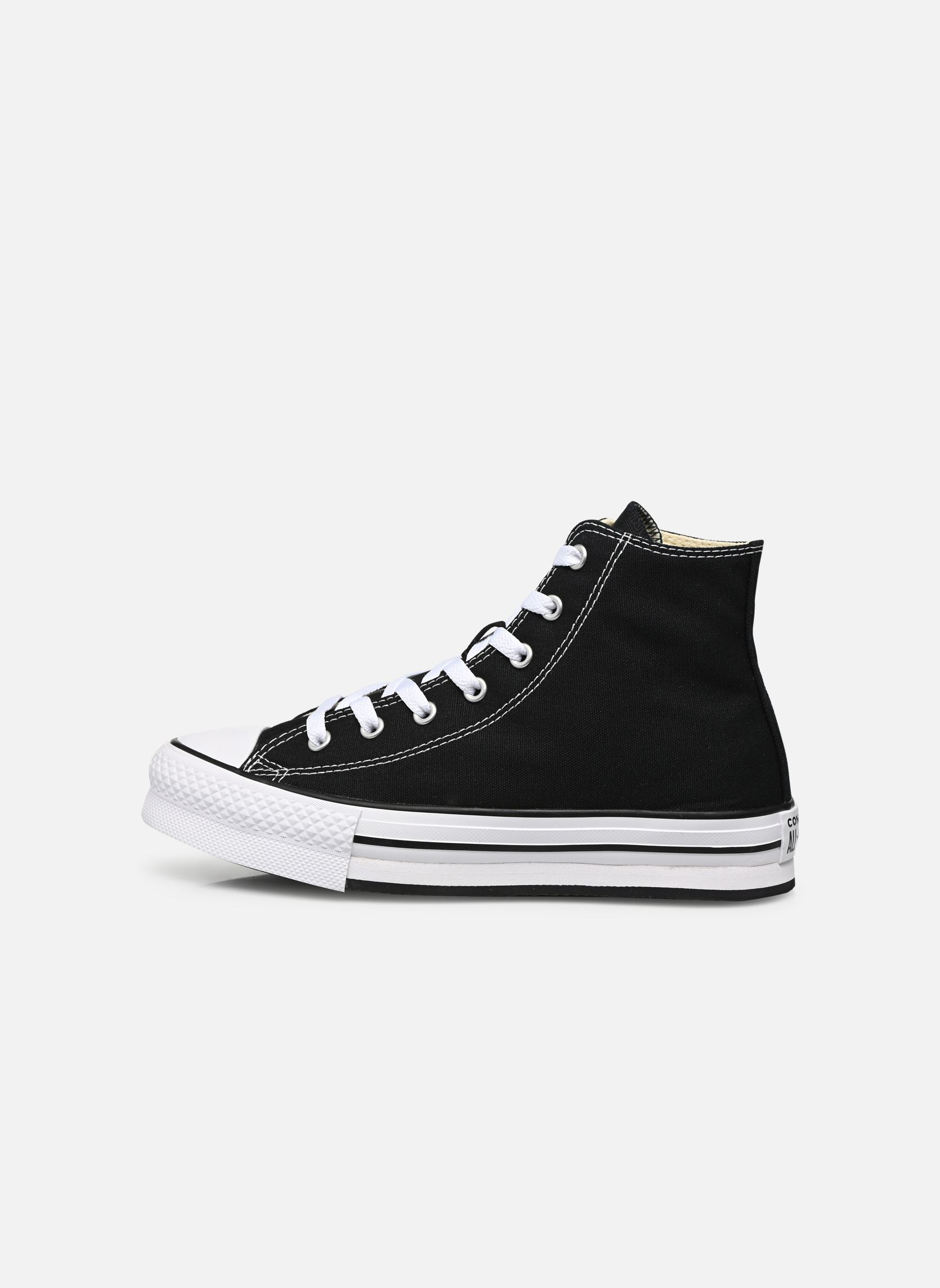 Baskets hautes Chuck Taylor All Star Eva Lift Canvas Pl noir Converse Baskets hautes Chuck Taylor All Star Eva Lift Canvas Pl noir BlackWhiteblack