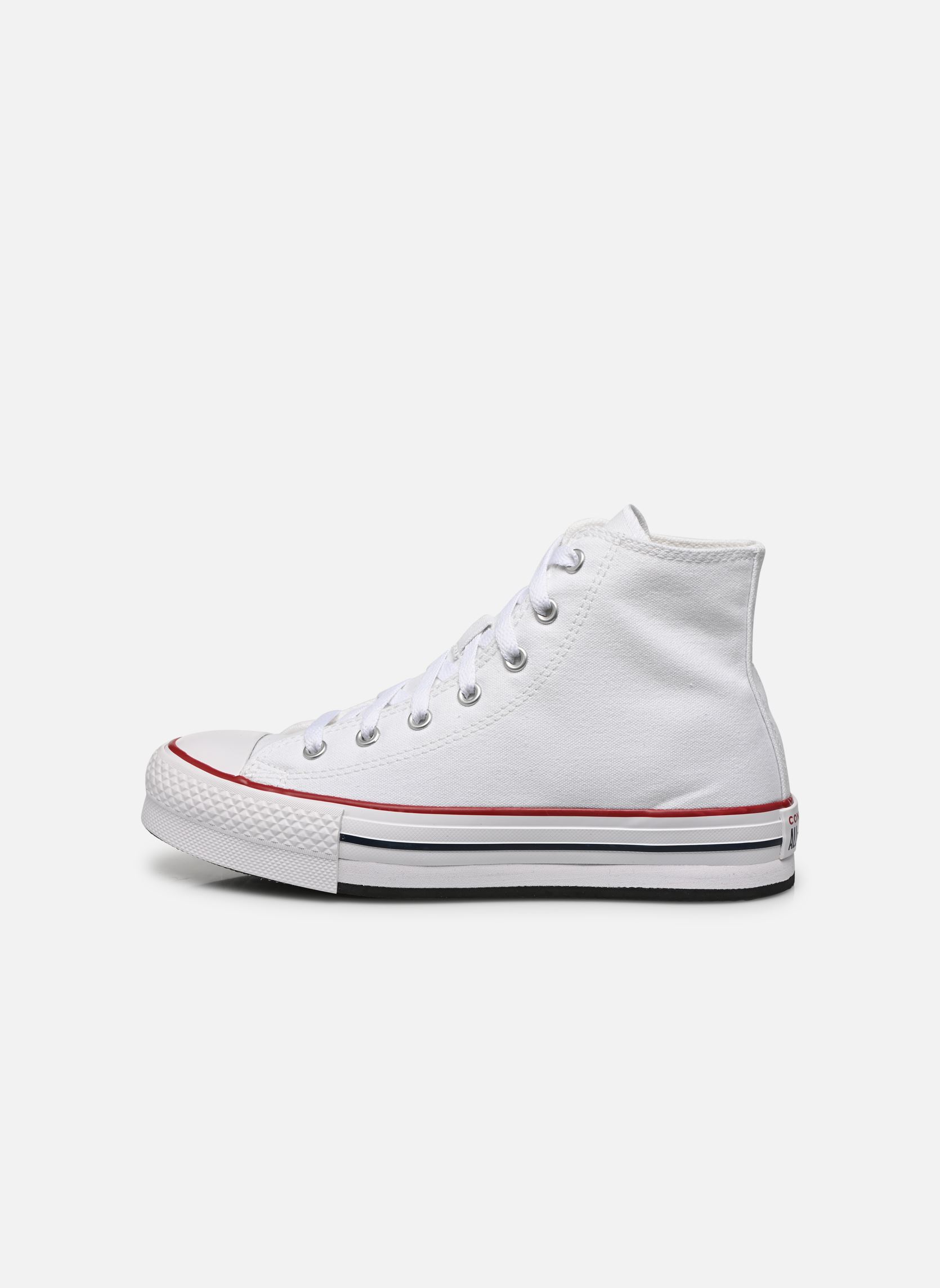 Baskets hautes Chuck Taylor All Star Eva Lift Canvas Pl blanc Converse Baskets hautes Chuck Taylor All Star Eva Lift Canvas Pl blanc White/Garnet/Navy
