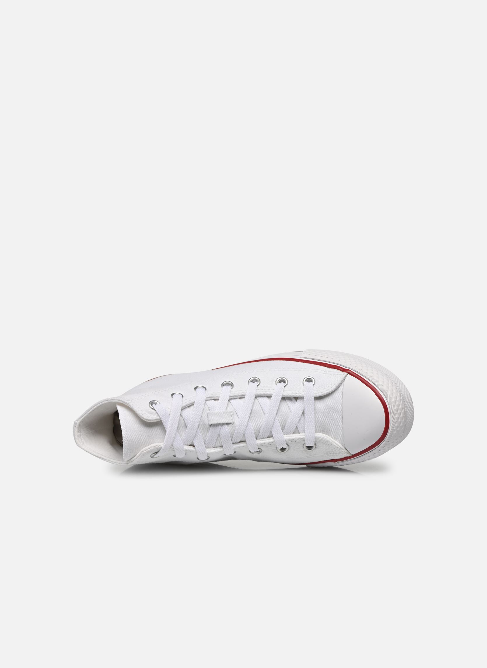 Baskets hautes Chuck Taylor All Star Eva Lift Canvas Pl blanc Converse Baskets hautes Chuck Taylor All Star Eva Lift Canvas Pl blanc White/Garnet/Navy