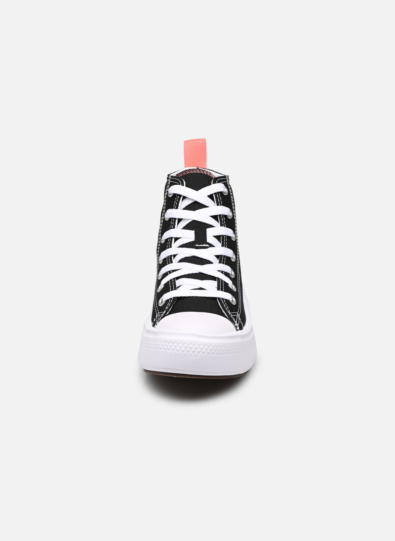 Baskets hautes Chuck Taylor All Star Move Color Pop Pla noir Converse Baskets hautes Chuck Taylor All Star Move Color Pop Pla noir Black/Pink Salt/White