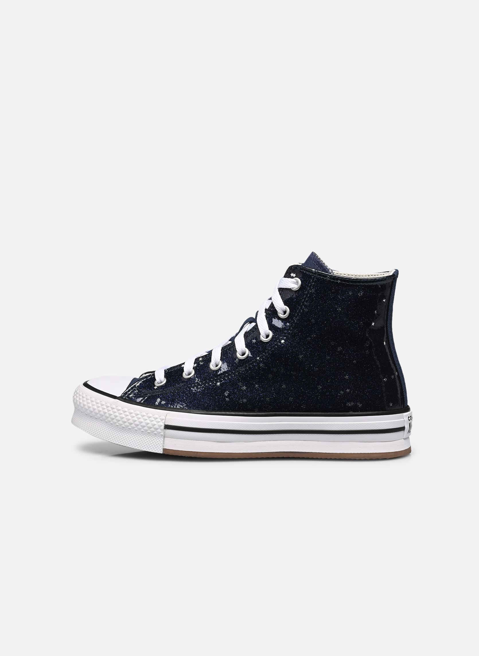 Baskets hautes Chuck Taylor All Star Eva Lift Glitter P bleu Converse Baskets hautes Chuck Taylor All Star Eva Lift Glitter P bleu NAVY/WHITE/EGRET