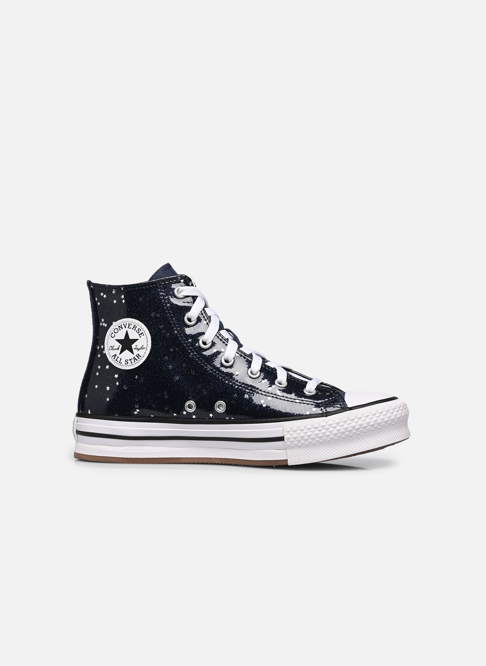 Baskets hautes Chuck Taylor All Star Eva Lift Glitter P bleu Converse Baskets hautes Chuck Taylor All Star Eva Lift Glitter P bleu NAVY/WHITE/EGRET