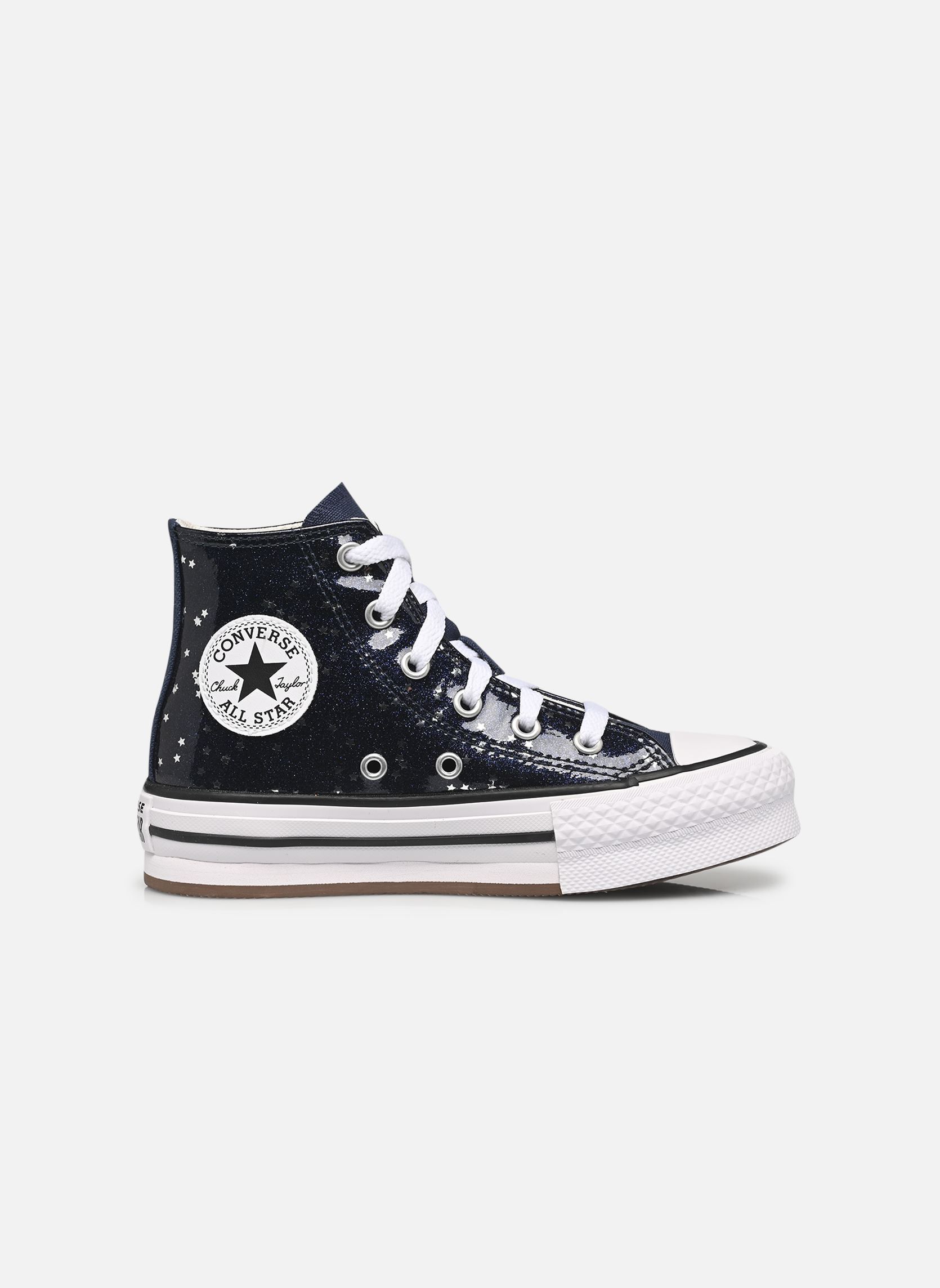 Baskets hautes Chuck Taylor All Star Eva Lift Glitter P bleu Converse Baskets hautes Chuck Taylor All Star Eva Lift Glitter P bleu NAVY/WHITE/EGRET2