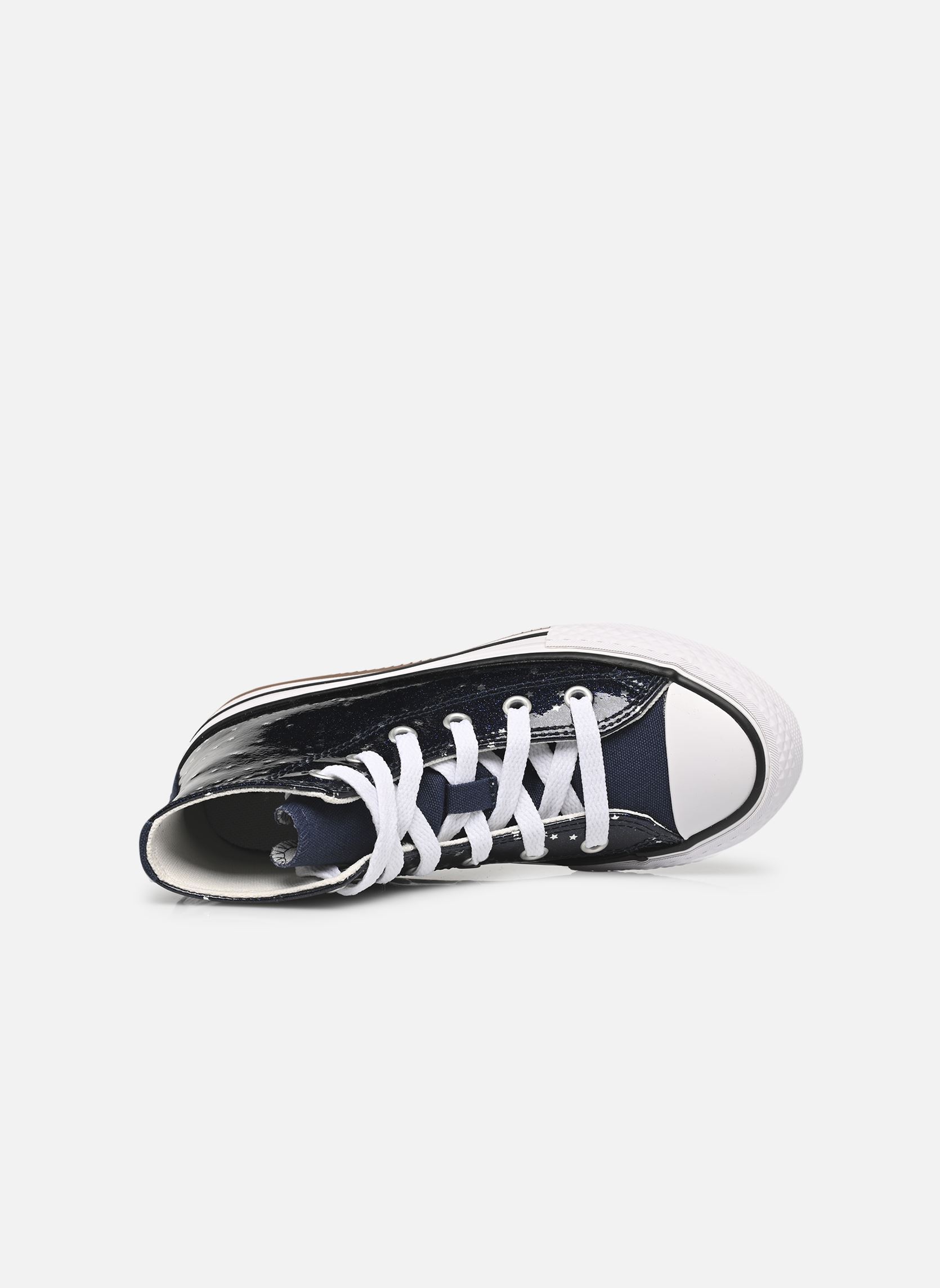 Baskets hautes Chuck Taylor All Star Eva Lift Glitter P bleu Converse Baskets hautes Chuck Taylor All Star Eva Lift Glitter P bleu NAVY/WHITE/EGRET2