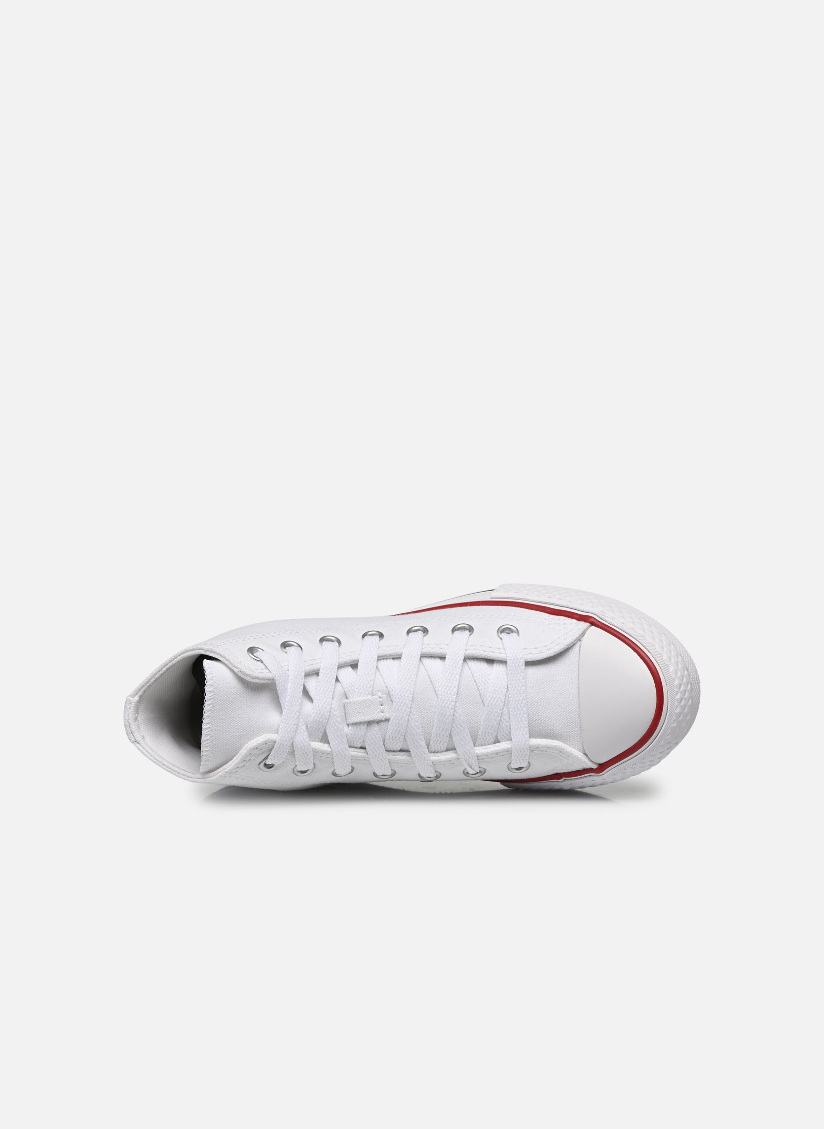 Baskets hautes Chuck Taylor All Star Eva Lift Canvas Pl blanc Converse Baskets hautes Chuck Taylor All Star Eva Lift Canvas Pl blanc WHITE/GARNET/NAVY