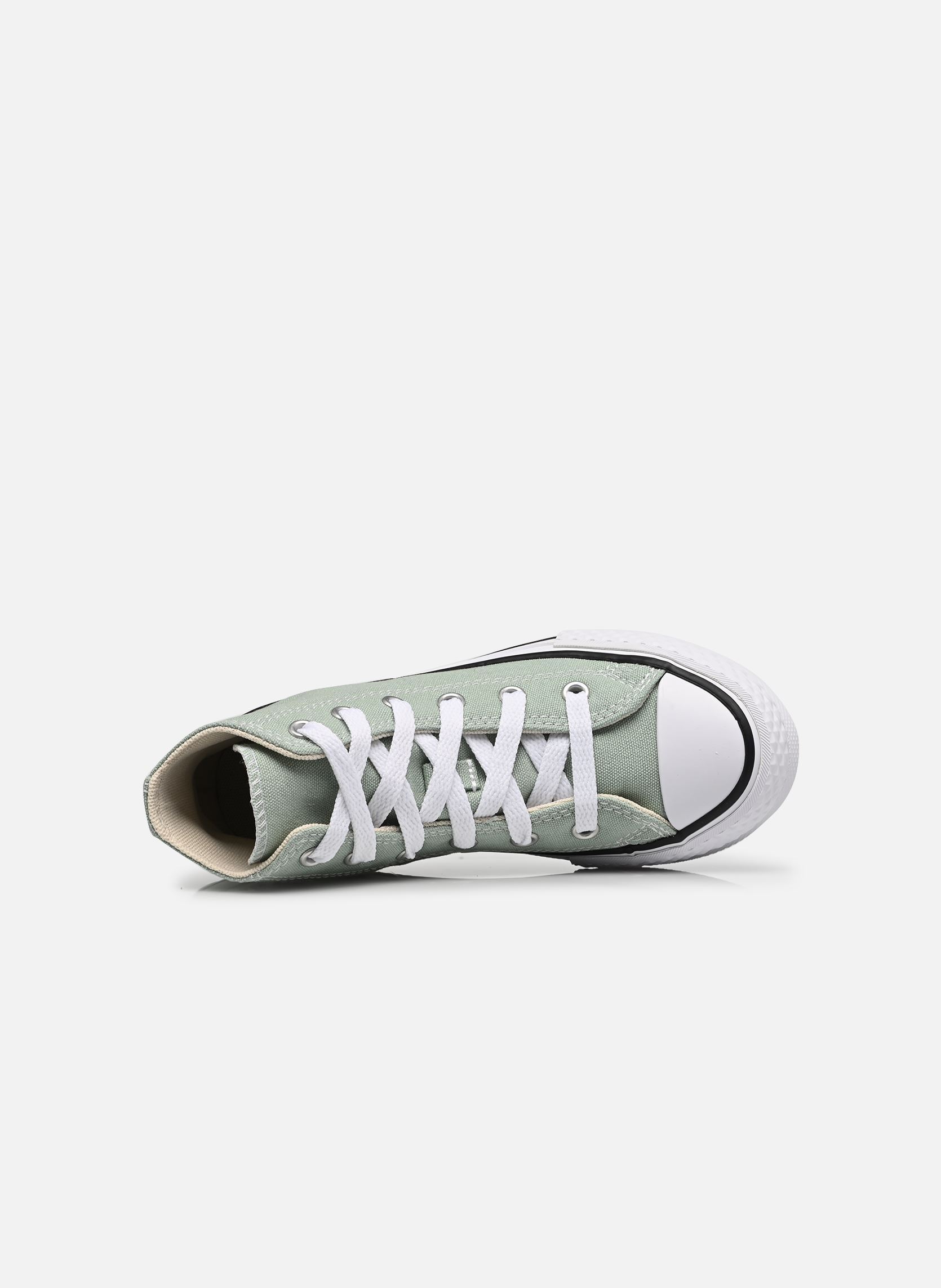 Baskets hautes Chuck Taylor All Star Eva Lift Canvas Pl fille vert Converse Baskets hautes Chuck Taylor All Star Eva Lift Canvas Pl fille vert THYME AGAIN/WHITE