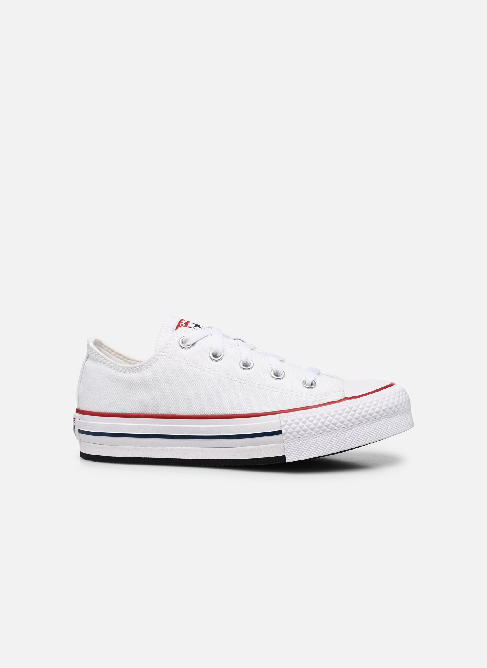 Baskets basses Chuck Taylor All Star Eva Lift Canvas Pl blanc Converse Baskets basses Chuck Taylor All Star Eva Lift Canvas Pl blanc White/Garnet/Navy