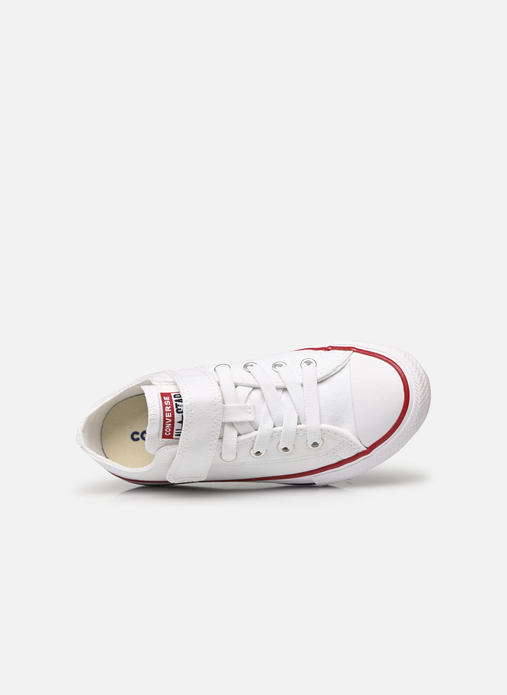 Baskets basses Chuck Taylor All Star 1V Easy-On Ox blanc Converse Baskets basses Chuck Taylor All Star 1V Easy-On Ox blanc White/White/Natural