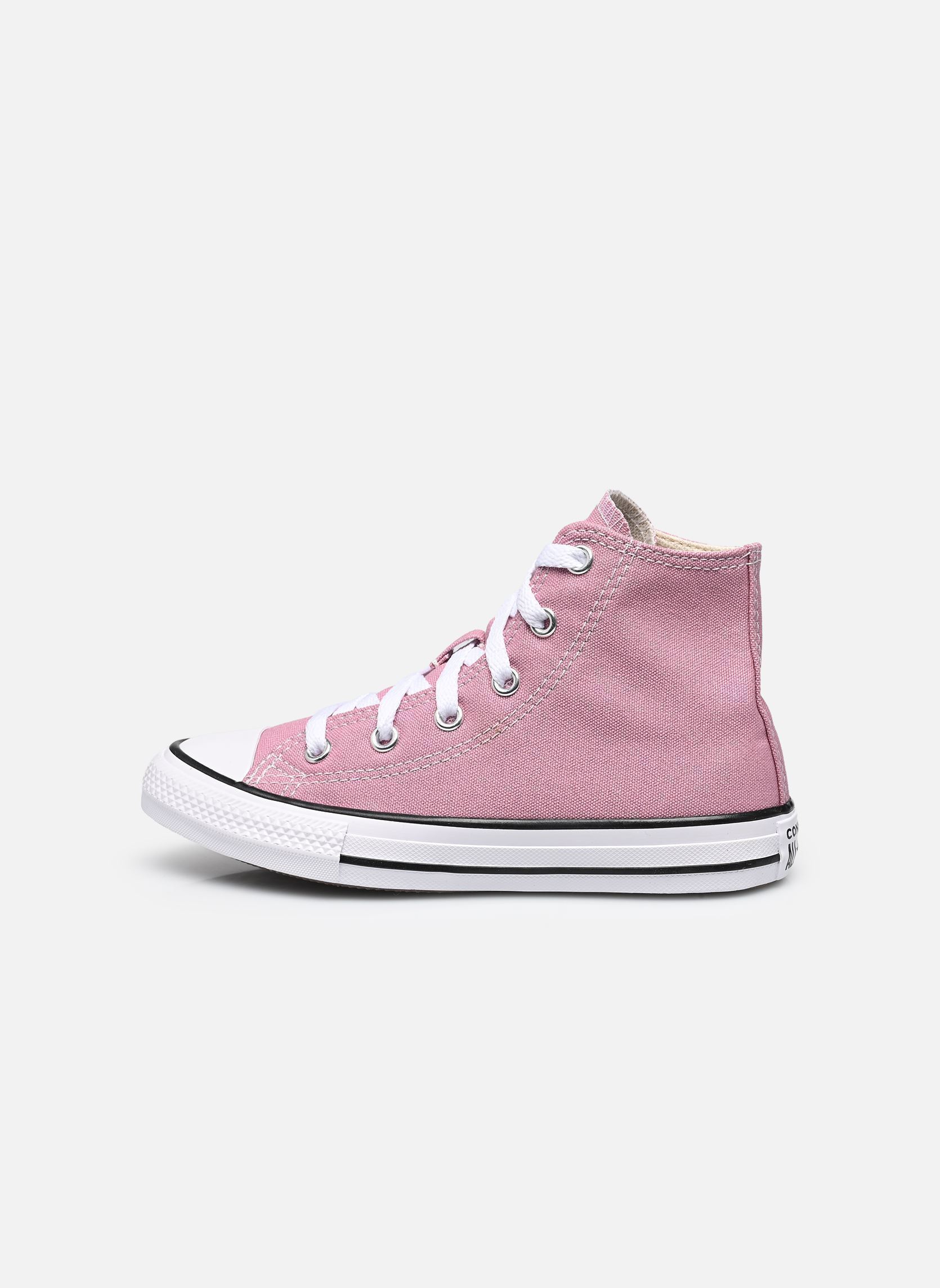 Knöchelhohe Sneaker Chuck Taylor All Star 1V Easy-On Hi mädchen rosa Converse Knöchelhohe Sneaker Chuck Taylor All Star 1V Easy-On Hi mädchen rosa CLIFFSIDE ROSE