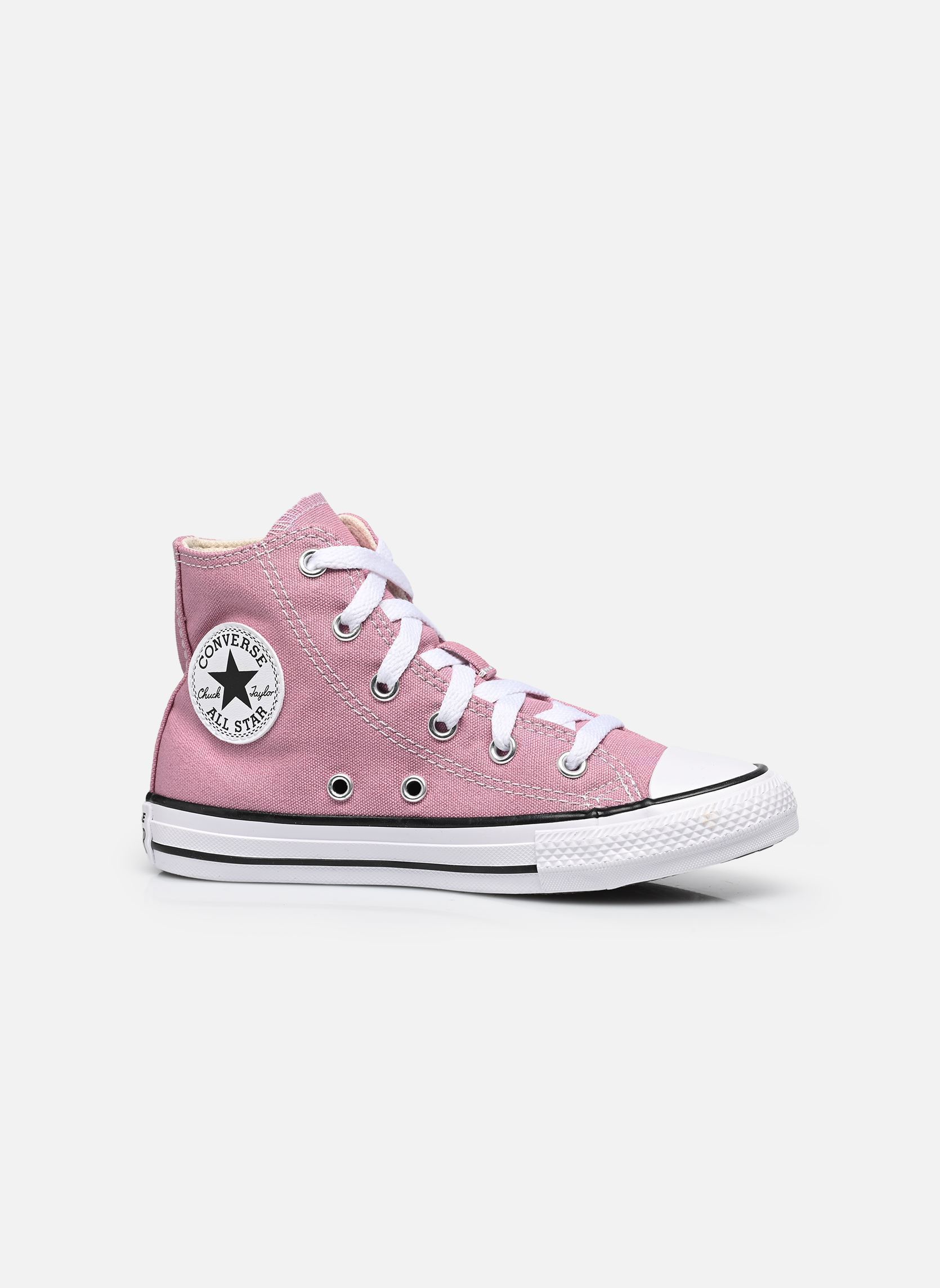 Knöchelhohe Sneaker Chuck Taylor All Star 1V Easy-On Hi mädchen rosa Converse Knöchelhohe Sneaker Chuck Taylor All Star 1V Easy-On Hi mädchen rosa CLIFFSIDE ROSE
