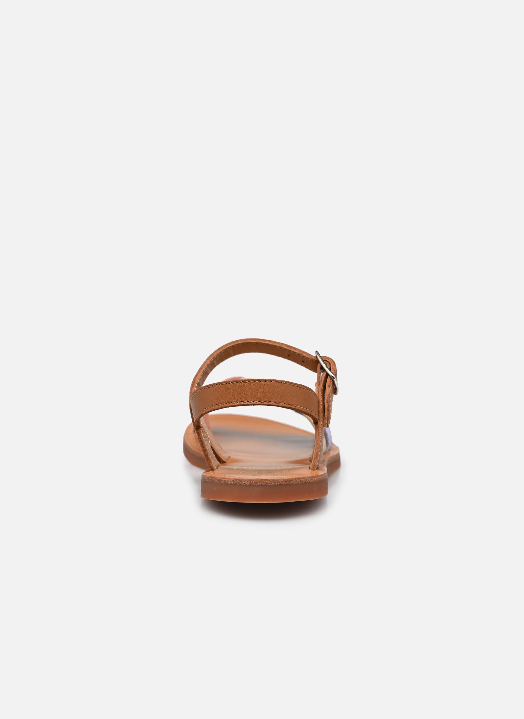Sandales Plagette Oto fille multicolore Pom d Api Sandales Plagette Oto fille multicolore CAMEL-TERRA COTTA
