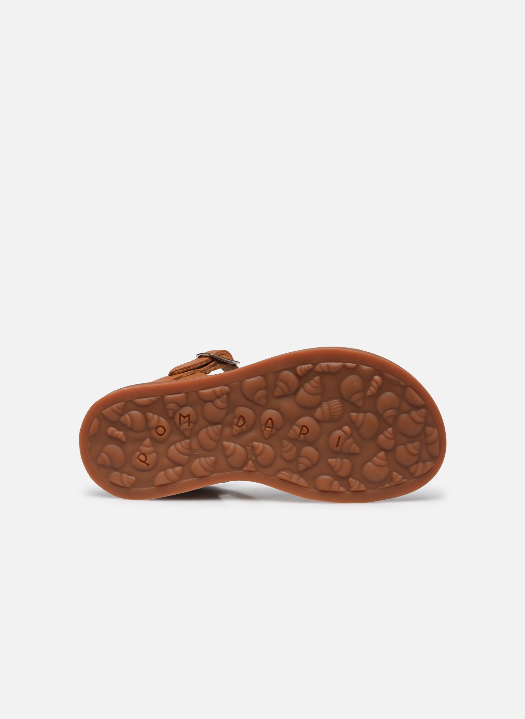 Sandales Plagette Oto fille multicolore Pom d Api Sandales Plagette Oto fille multicolore CAMEL-TERRA COTTA