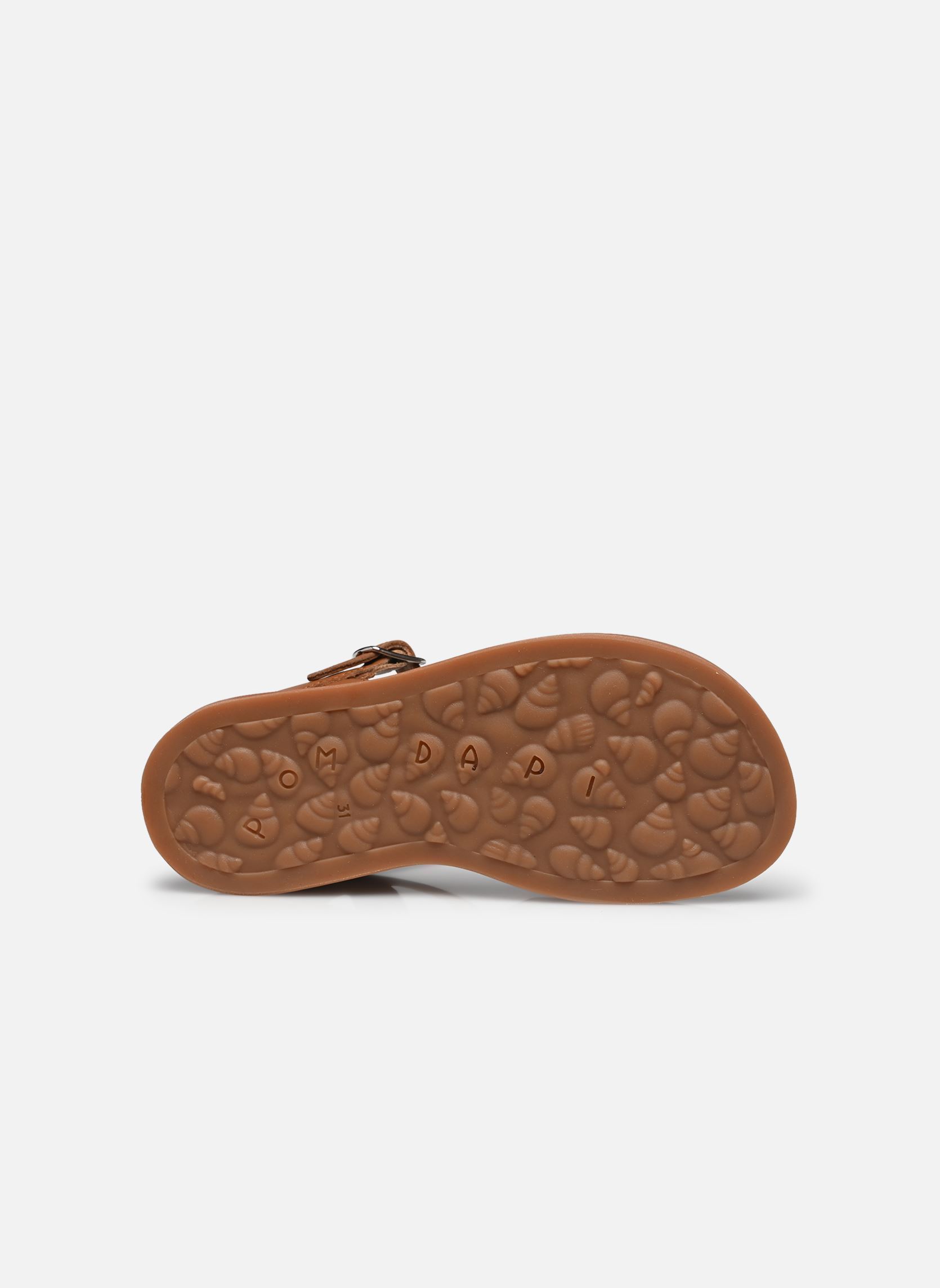 Sandalen Plagette Oto mädchen braun Pom d Api Sandalen Plagette Oto mädchen braun CAMEL-MULTI