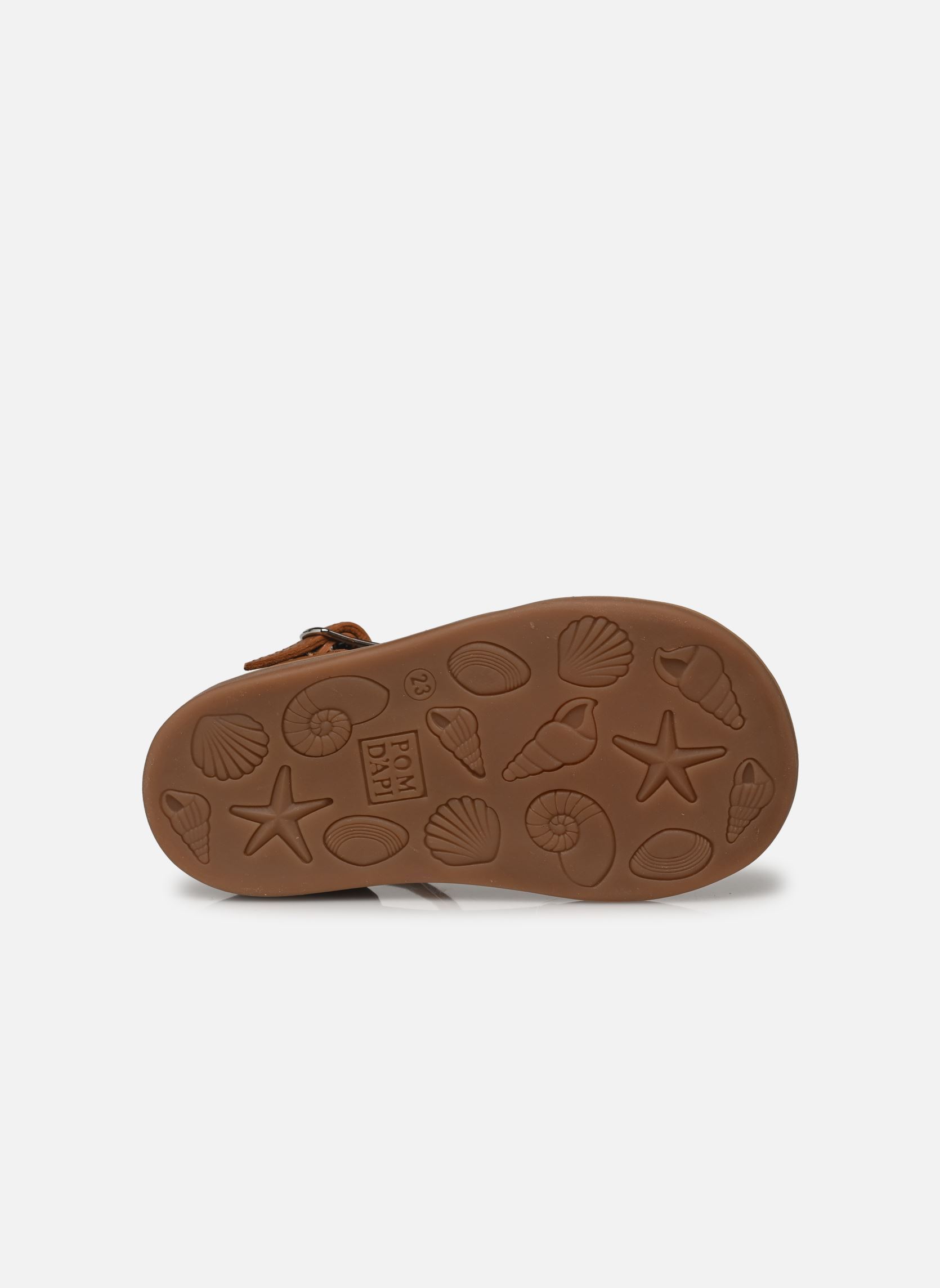 Sandali Poppy Oto bambina marrone Pom d Api Sandali Poppy Oto bambina marrone CAMEL