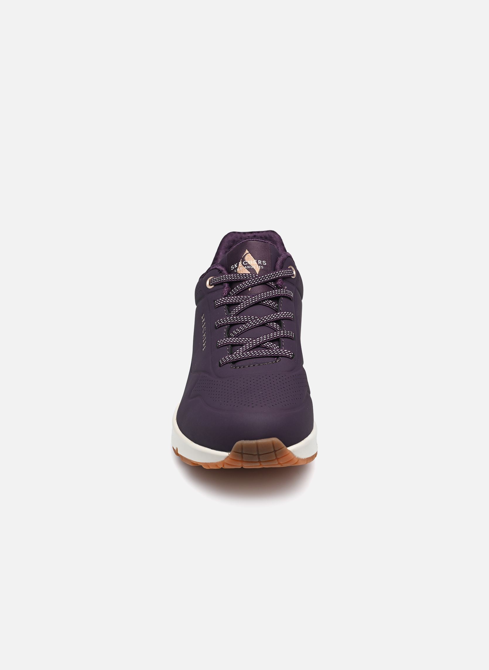 Baskets basses Uno - Shimmer Away femme violet Skechers Baskets basses Uno - Shimmer Away femme violet DKPR