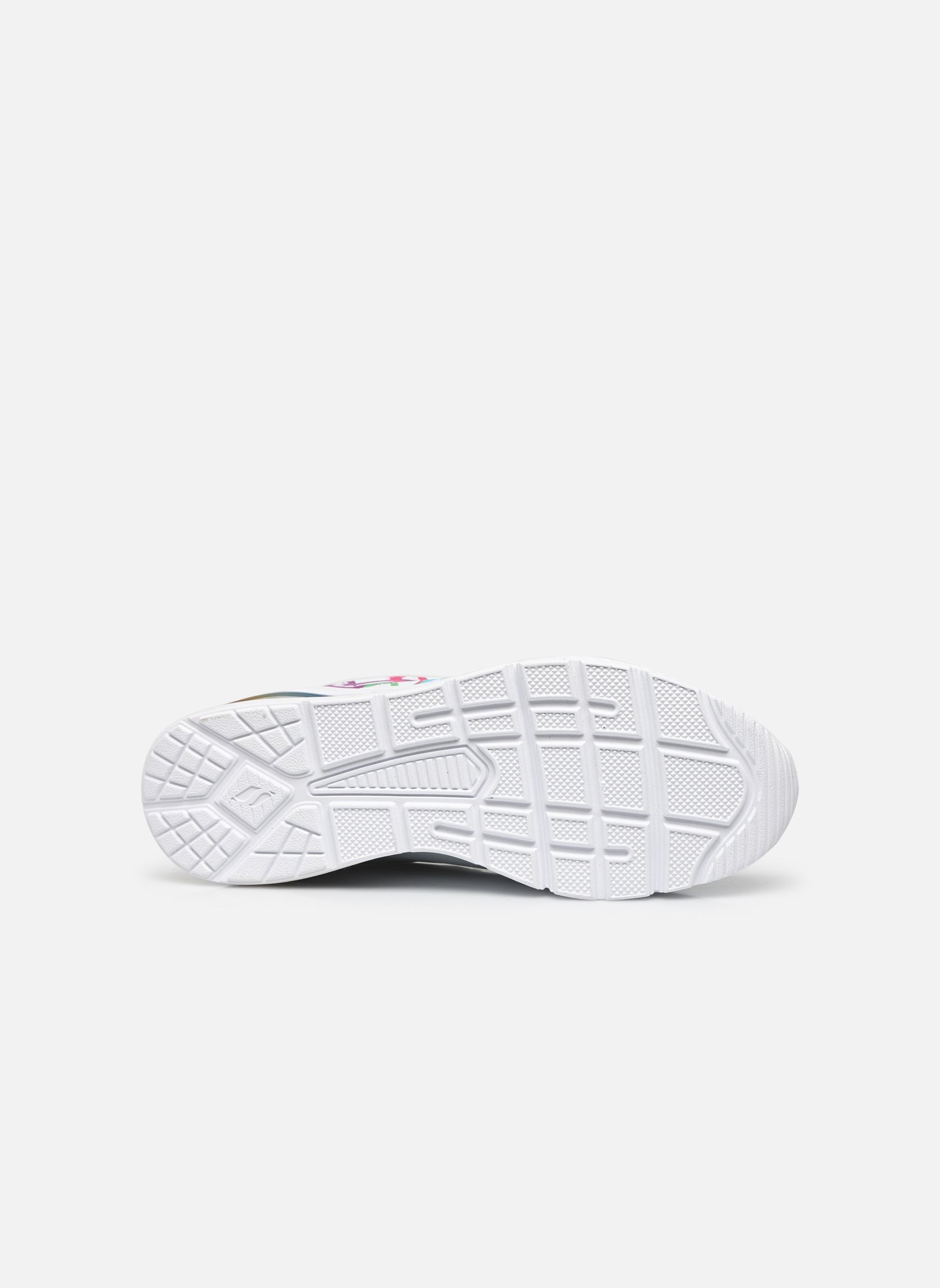 Niedrige Sneaker Uno 2 - Floating Love Goldcrown damen weiß Skechers Niedrige Sneaker Uno 2 - Floating Love Goldcrown damen weiß WHT