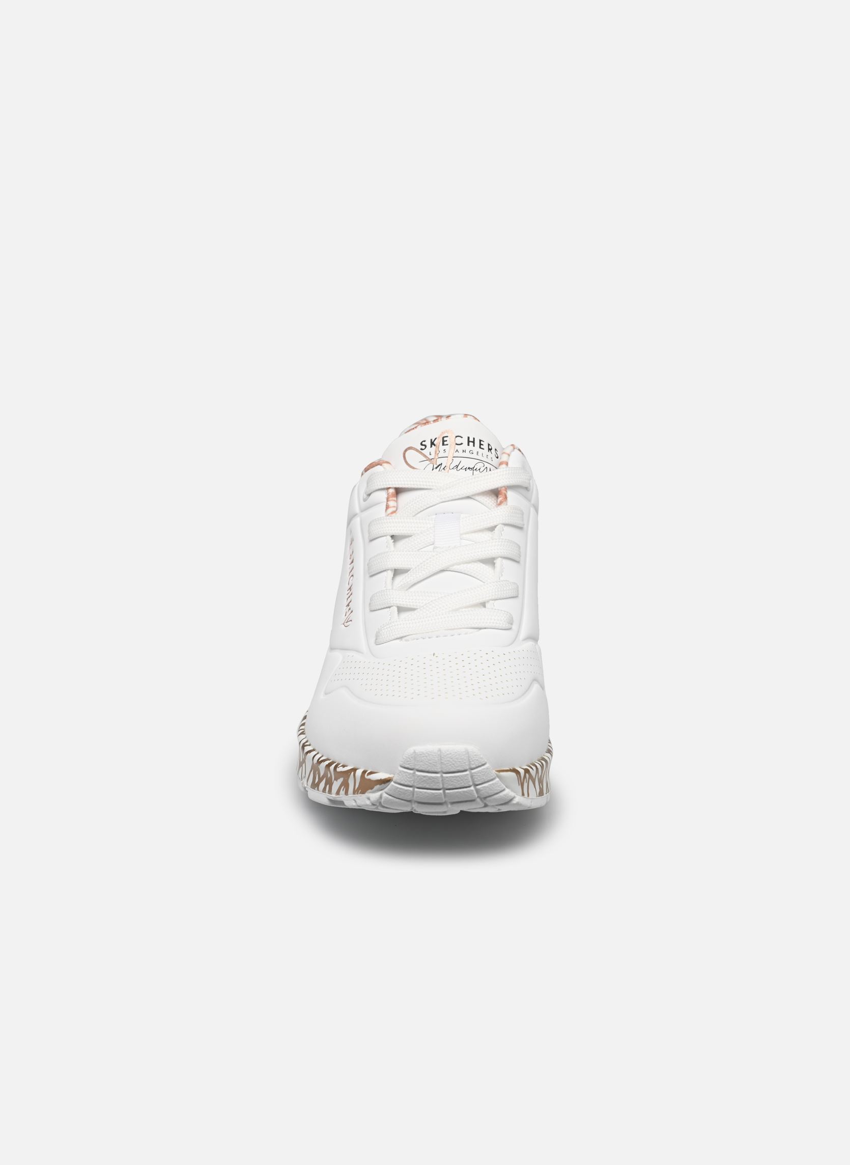 Niedrige Sneaker Uno - Loving Love Goldcrown damen weiß Skechers Niedrige Sneaker Uno - Loving Love Goldcrown damen weiß WTRG