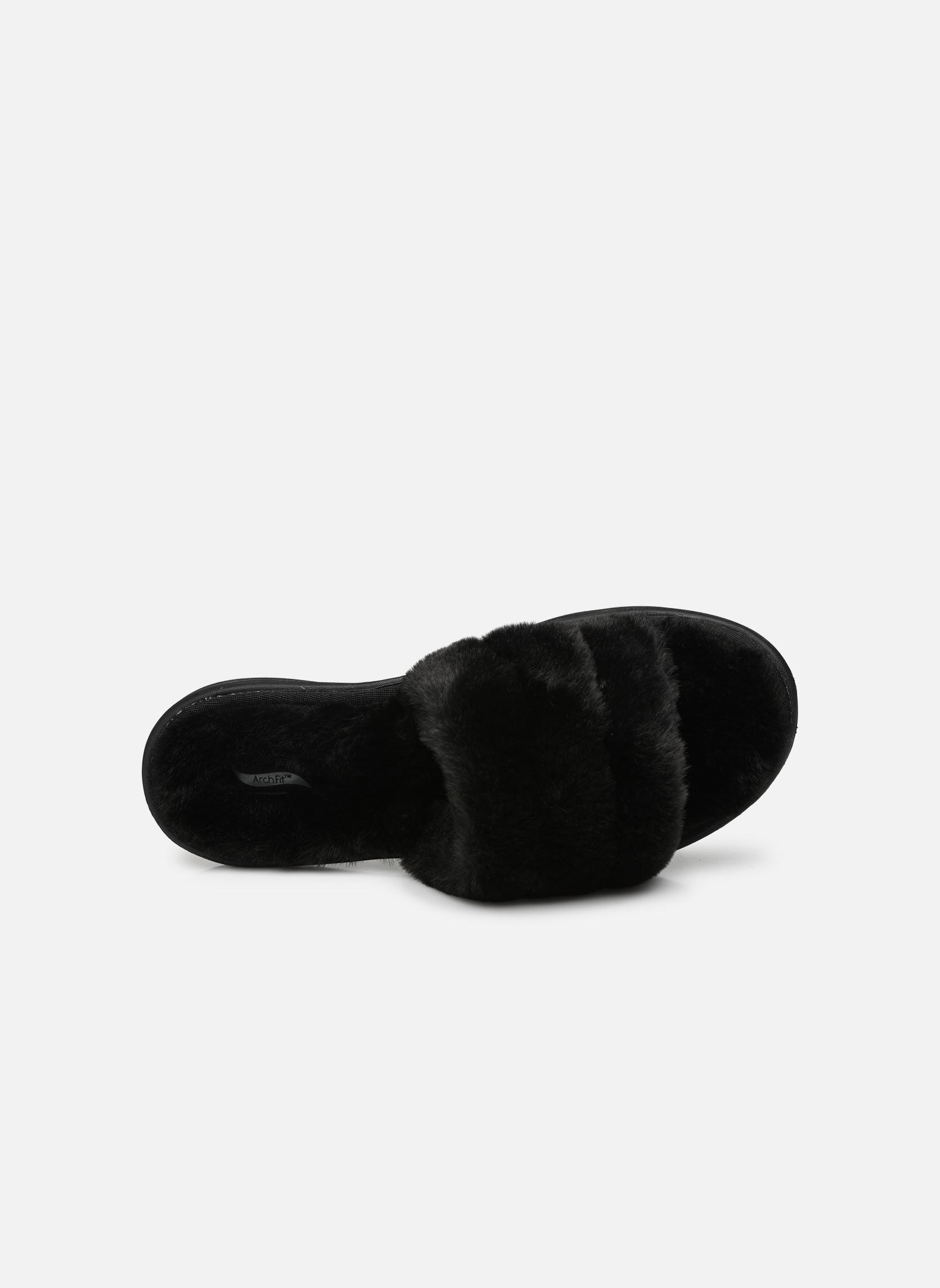 Chaussons mules ARCH FIT LOUNGE-UNWIND femme noir Skechers Chaussons mules ARCH FIT LOUNGE-UNWIND femme noir BBK