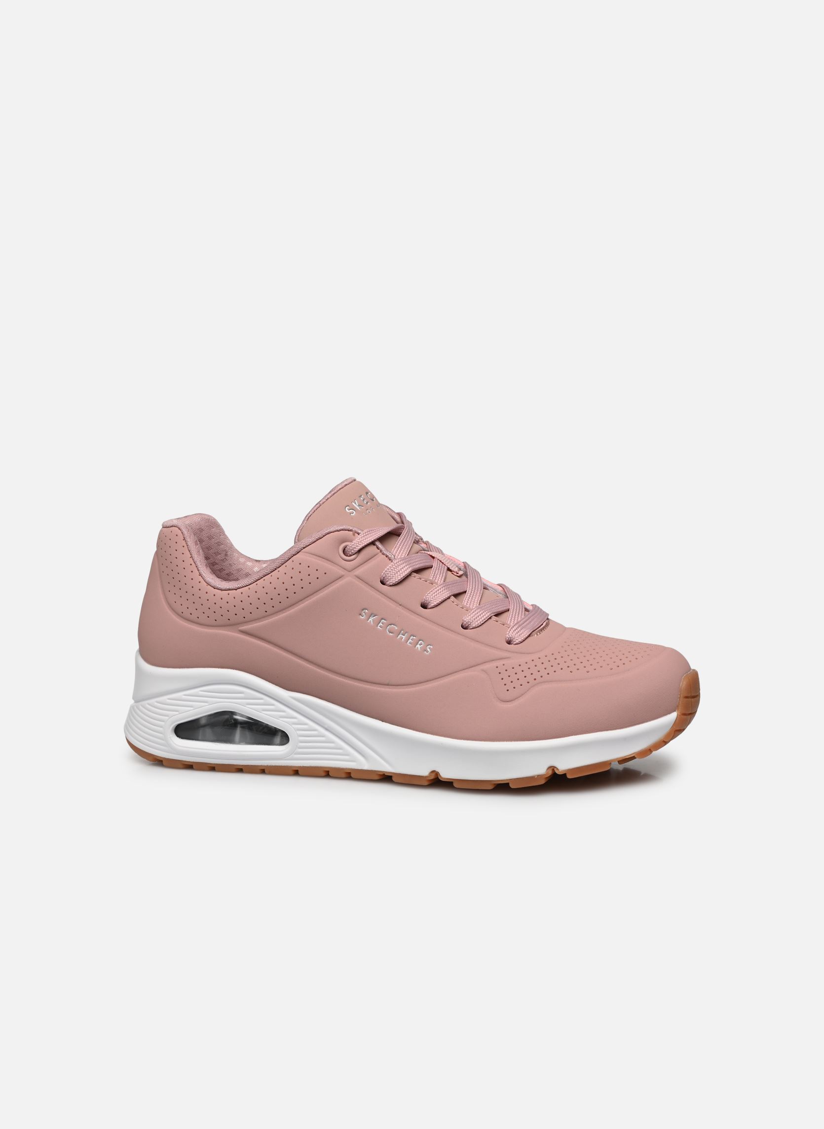 Niedrige Sneaker UNO BLSH damen rosa Skechers Niedrige Sneaker UNO BLSH damen rosa BLSH