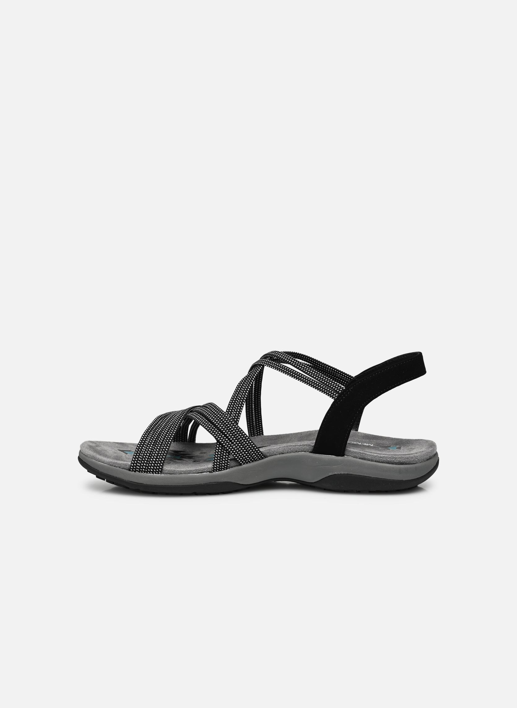 Sandales Reggae Slim - Turn It Up femme noir Skechers Sandales Reggae Slim - Turn It Up femme noir BLK