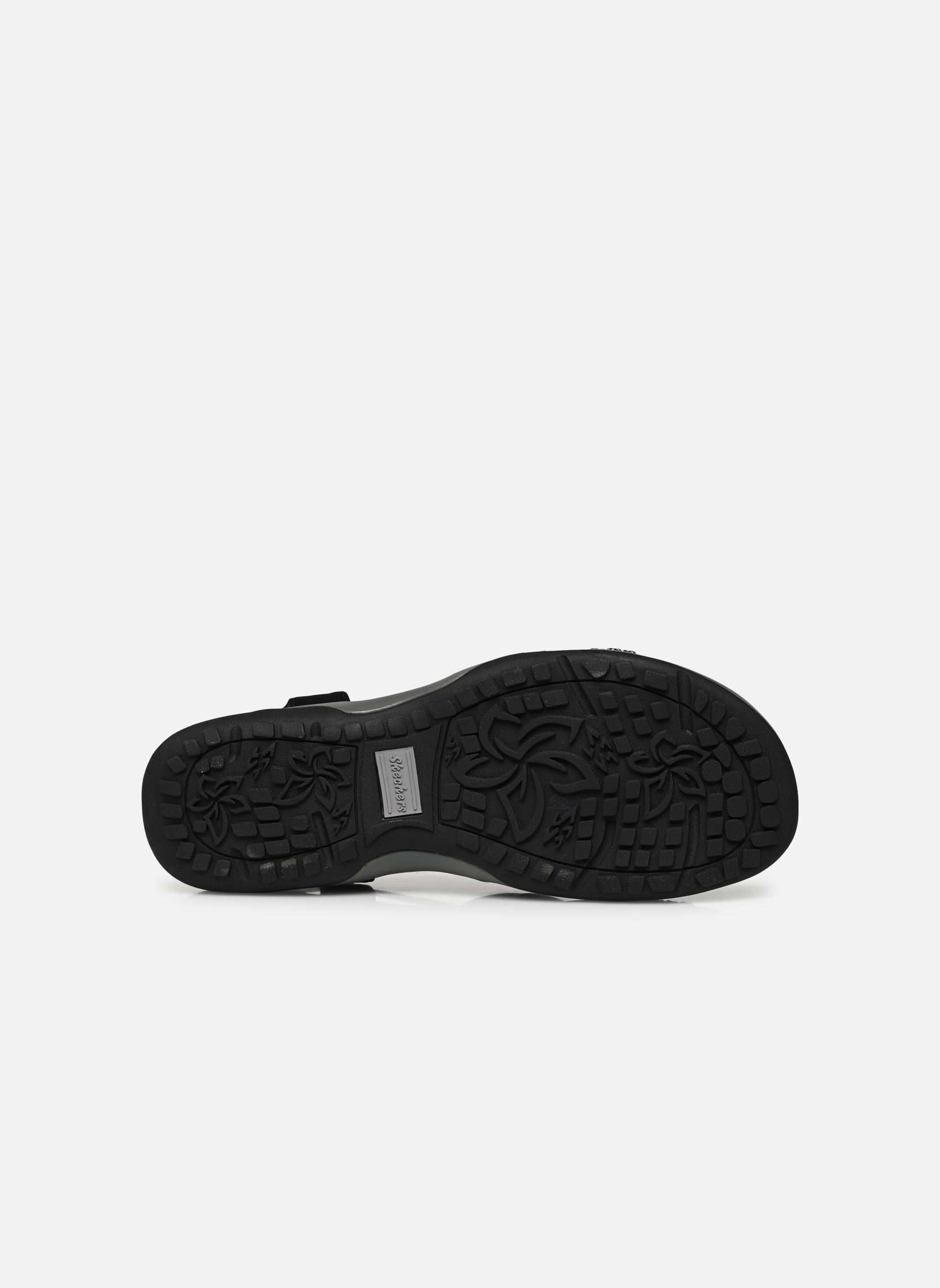 Sandales Reggae Slim - Turn It Up femme noir Skechers Sandales Reggae Slim - Turn It Up femme noir BLK