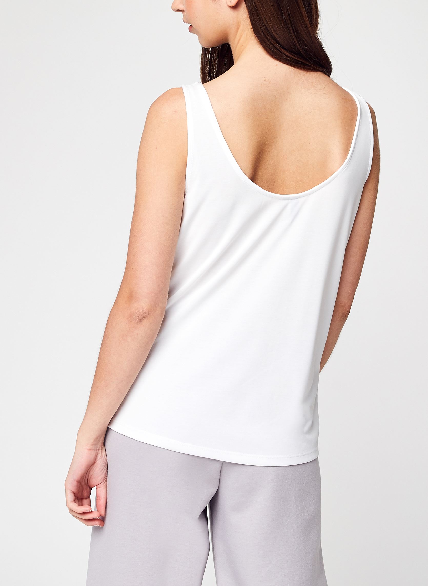 Débardeurs Pckamala Tank Top Noos Bc femme blanc Pieces Débardeurs Pckamala Tank Top Noos Bc femme blanc Bright white