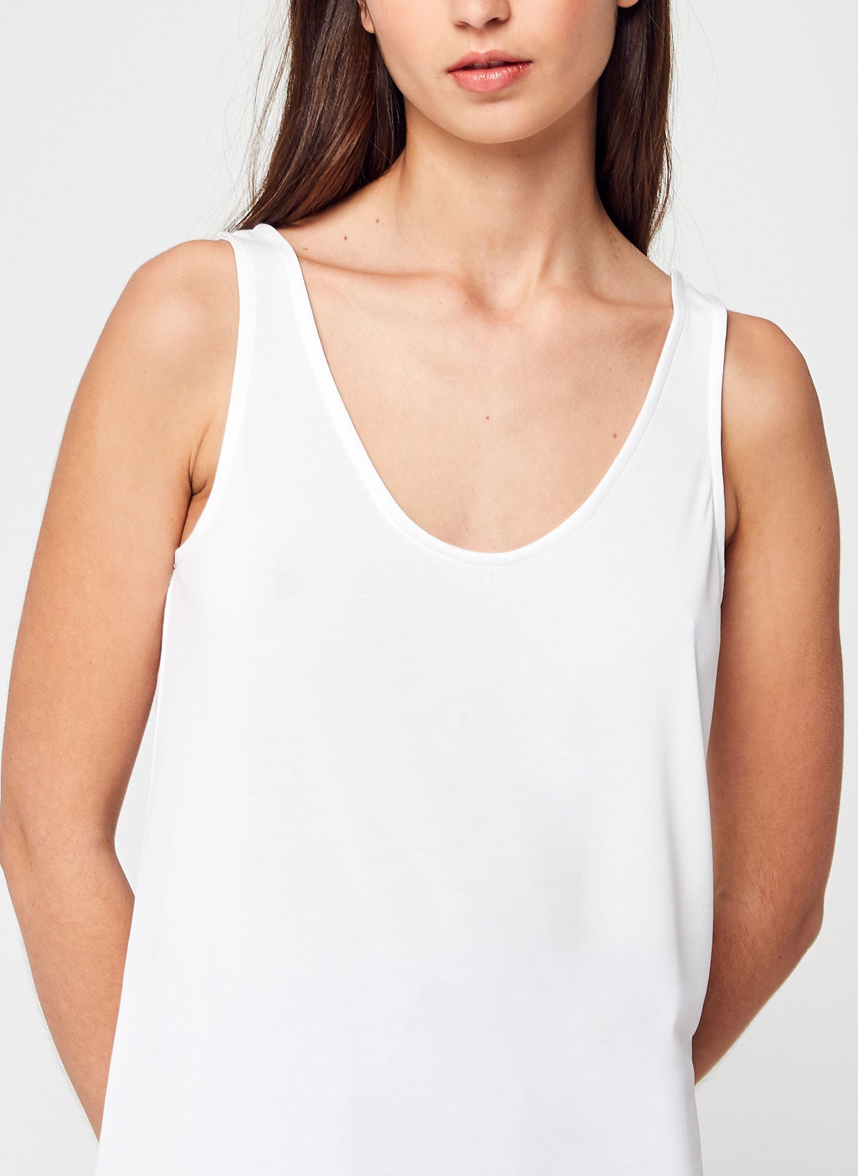 Débardeurs Pckamala Tank Top Noos Bc femme blanc Pieces Débardeurs Pckamala Tank Top Noos Bc femme blanc Bright white
