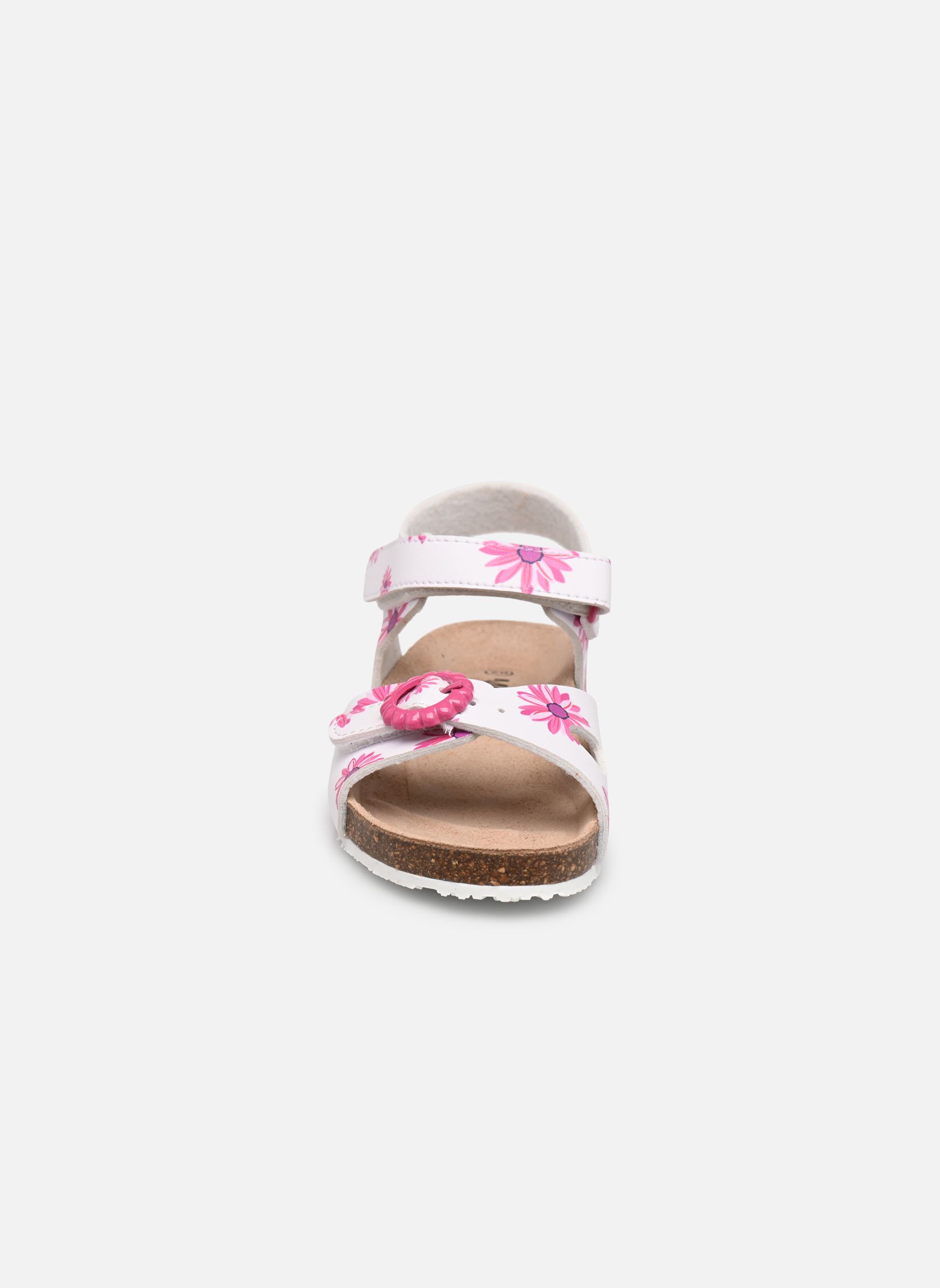 Sandalen Korrite mädchen rosa Mod8 Sandalen Korrite mädchen rosa BLANC ROSE FLEURS