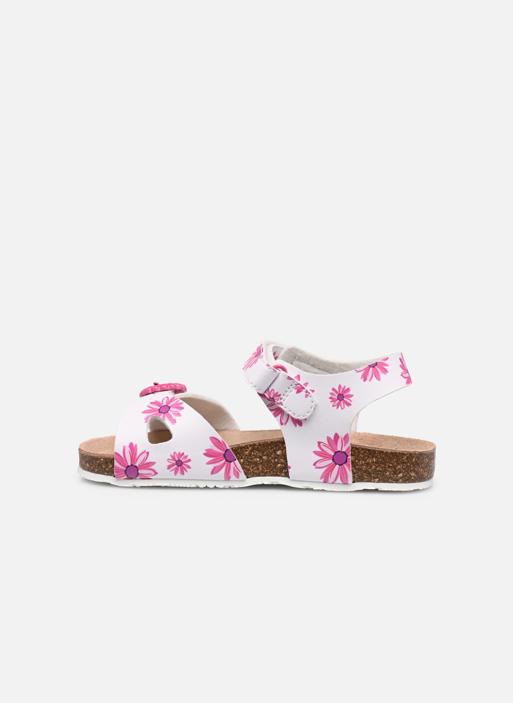 Sandalen Korrite mädchen rosa Mod8 Sandalen Korrite mädchen rosa BLANC ROSE FLEURS