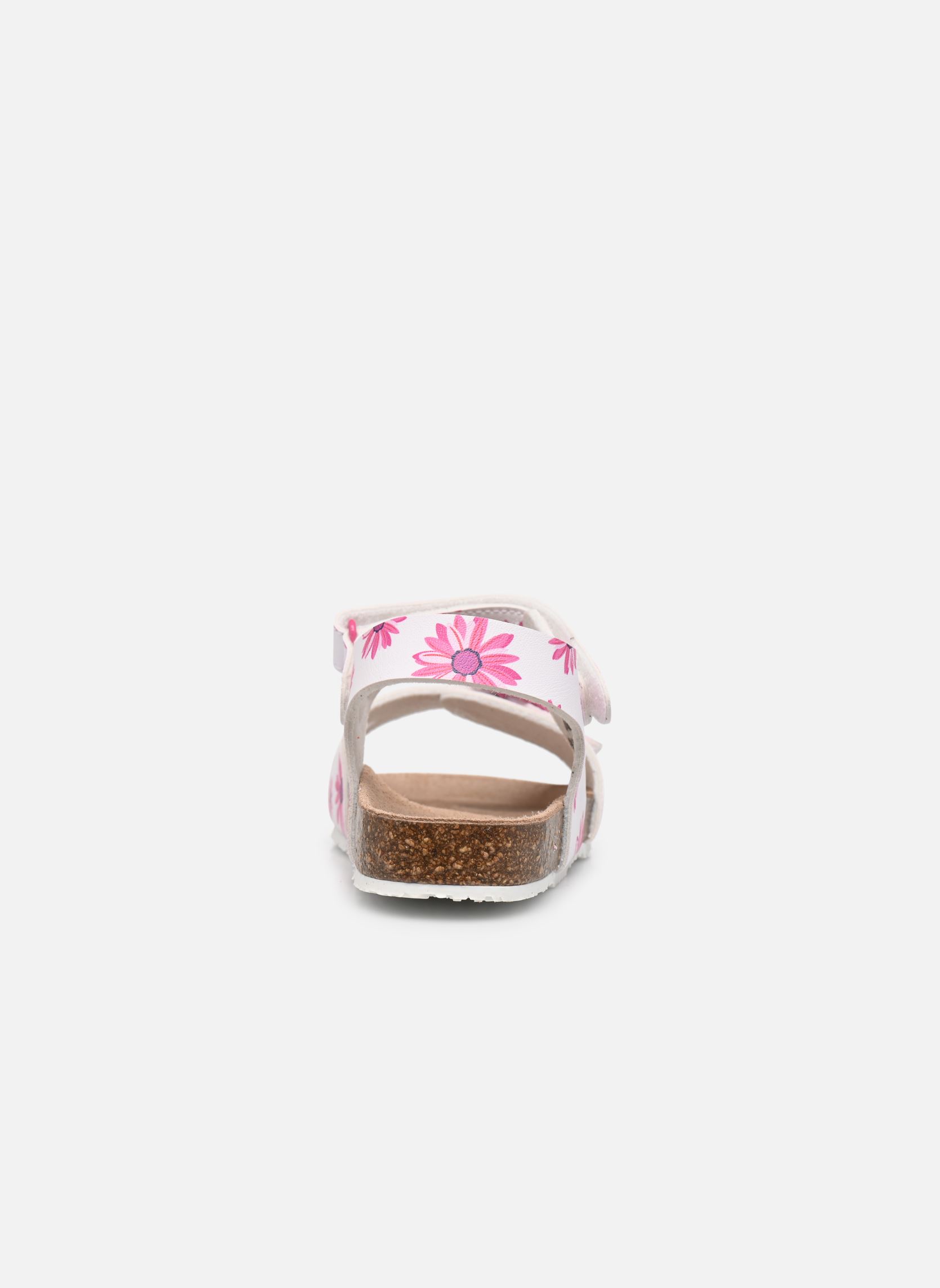 Sandalen Korrite mädchen rosa Mod8 Sandalen Korrite mädchen rosa BLANC ROSE FLEURS