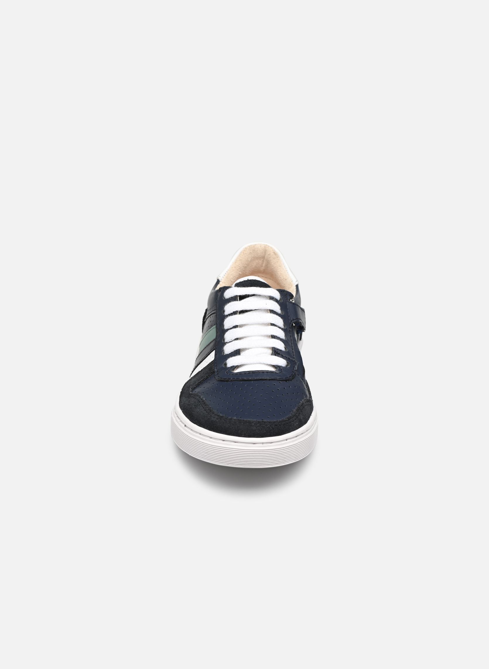 Baskets basses Ten Base Delta garçon bleu Ten IS Baskets basses Ten Base Delta garçon bleu NAVY-WHITE-JUNGLE