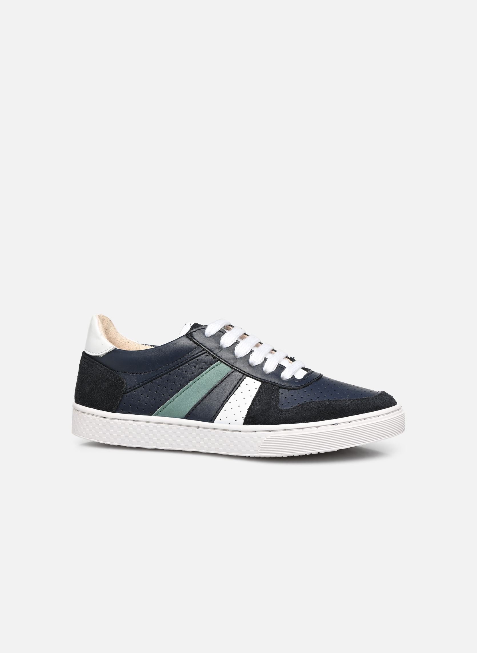 Baskets basses Ten Base Delta garçon bleu Ten IS Baskets basses Ten Base Delta garçon bleu NAVY-WHITE-JUNGLE