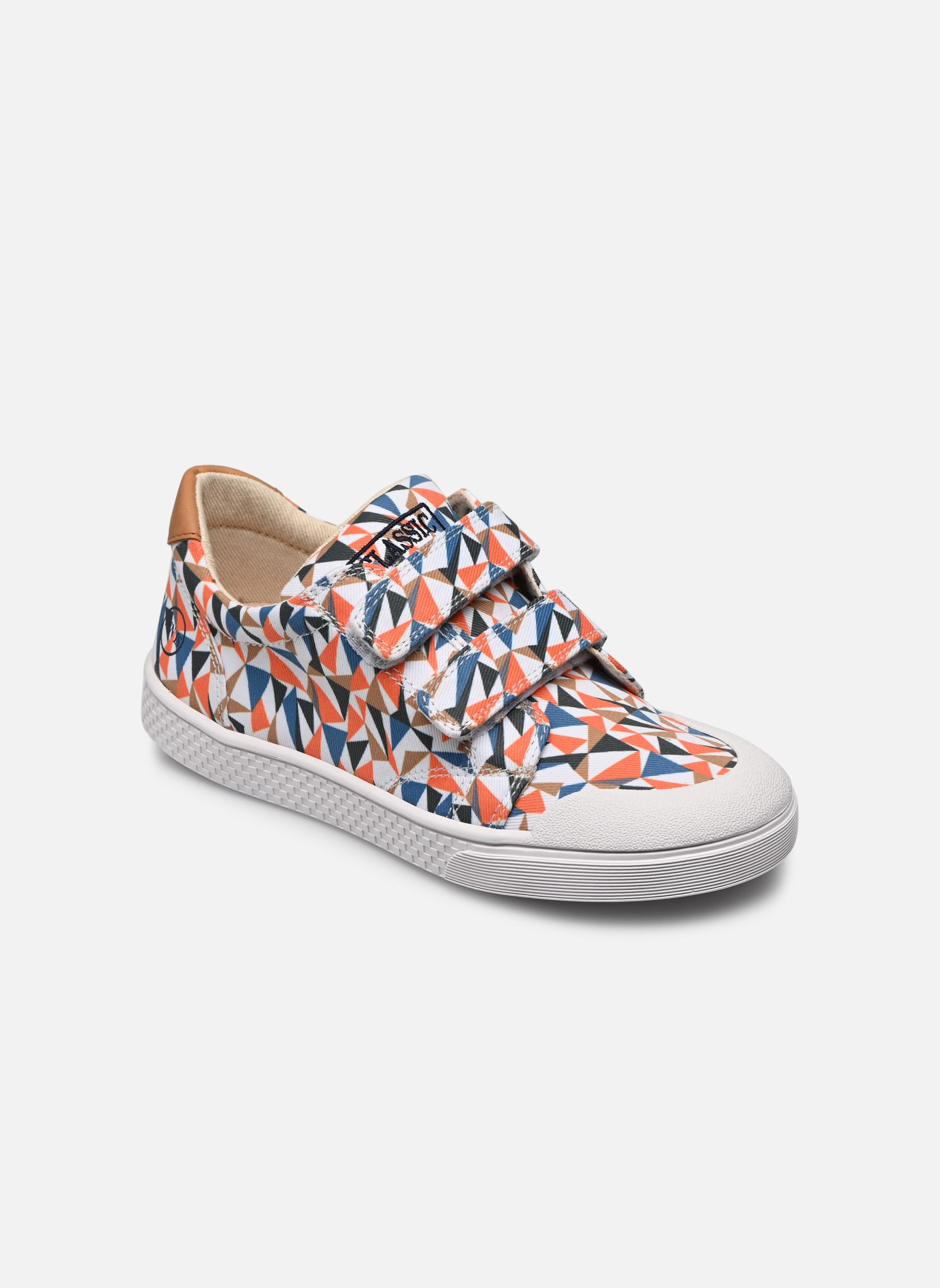 Baskets basses Ten V2 W Print garçon multicolore Ten IS Baskets basses Ten V2 W Print garçon multicolore WHITE-ORANGE-BLUE