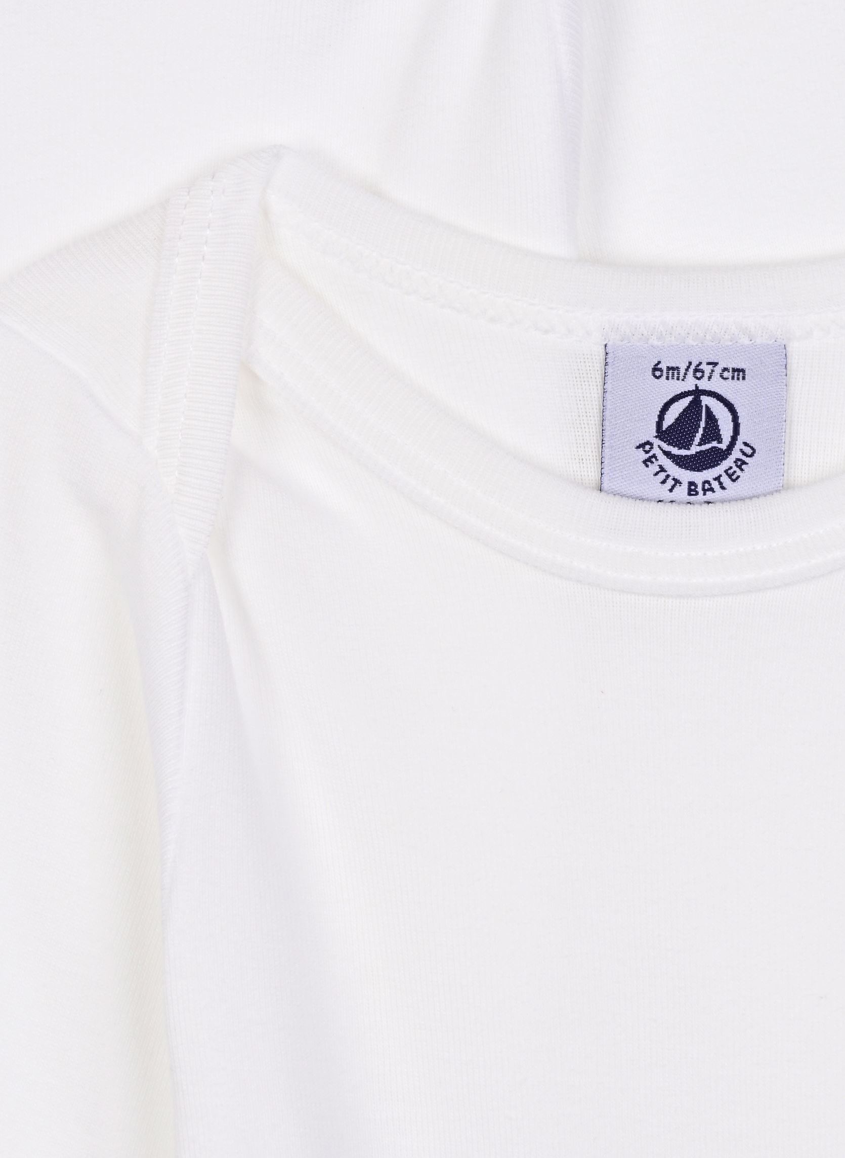 Bodies Lot de 2 Bodies Manches Longues Unis blanc Petit Bateau Bodies Lot de 2 Bodies Manches Longues Unis blanc BLANC
