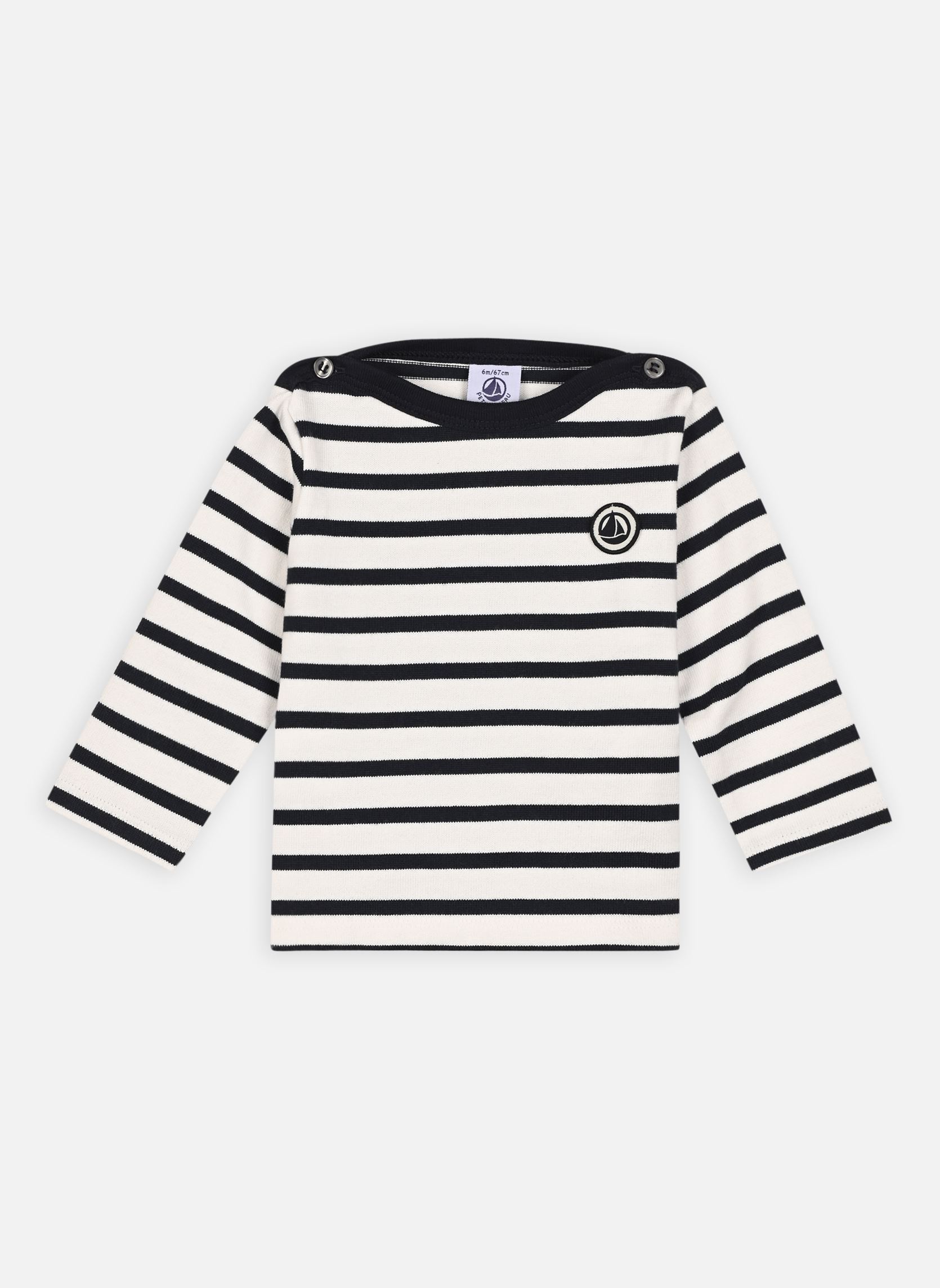 Vêtements Petit Bateau Tascinant Marinière en Coton Bio Bébé Garçon pour Accessoires