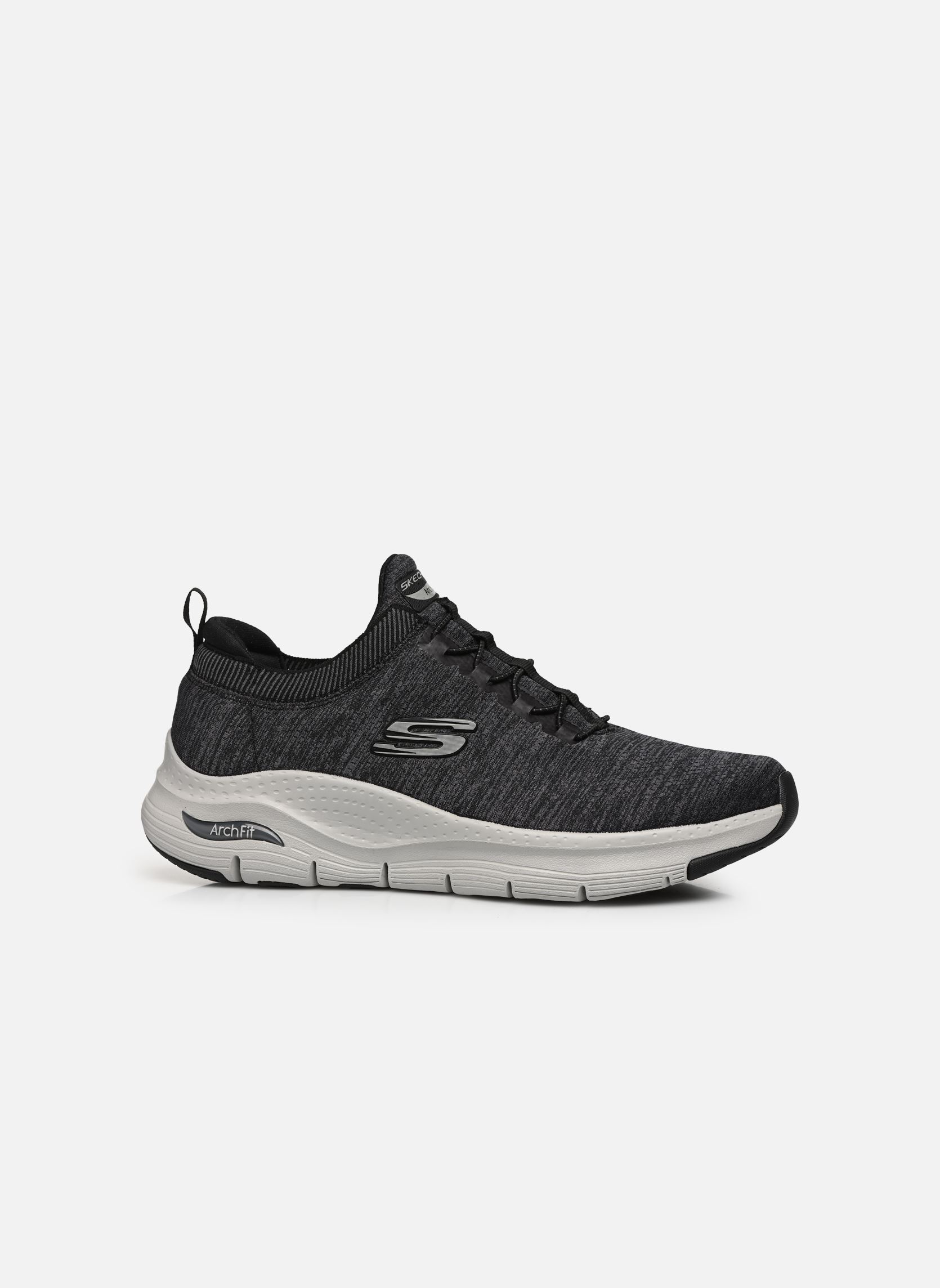 Baskets basses ARCH FIT - WAVEPORT homme noir Skechers Baskets basses ARCH FIT - WAVEPORT homme noir BKGY