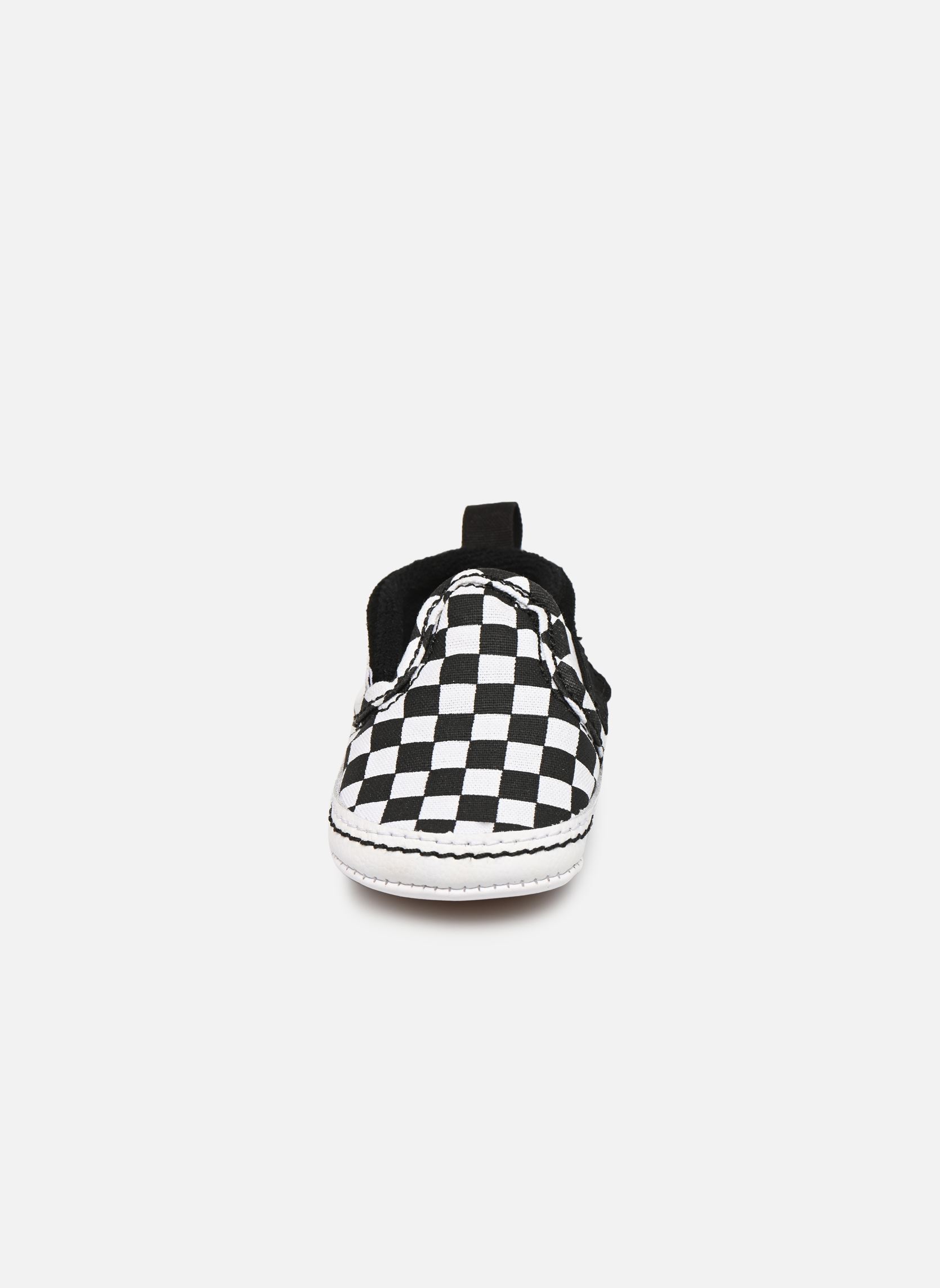 Sneaker IN Slip-On V Crib schwarz Vans Sneaker IN Slip-On V Crib schwarz (CHECKER) BLACK/TRUEWHITE