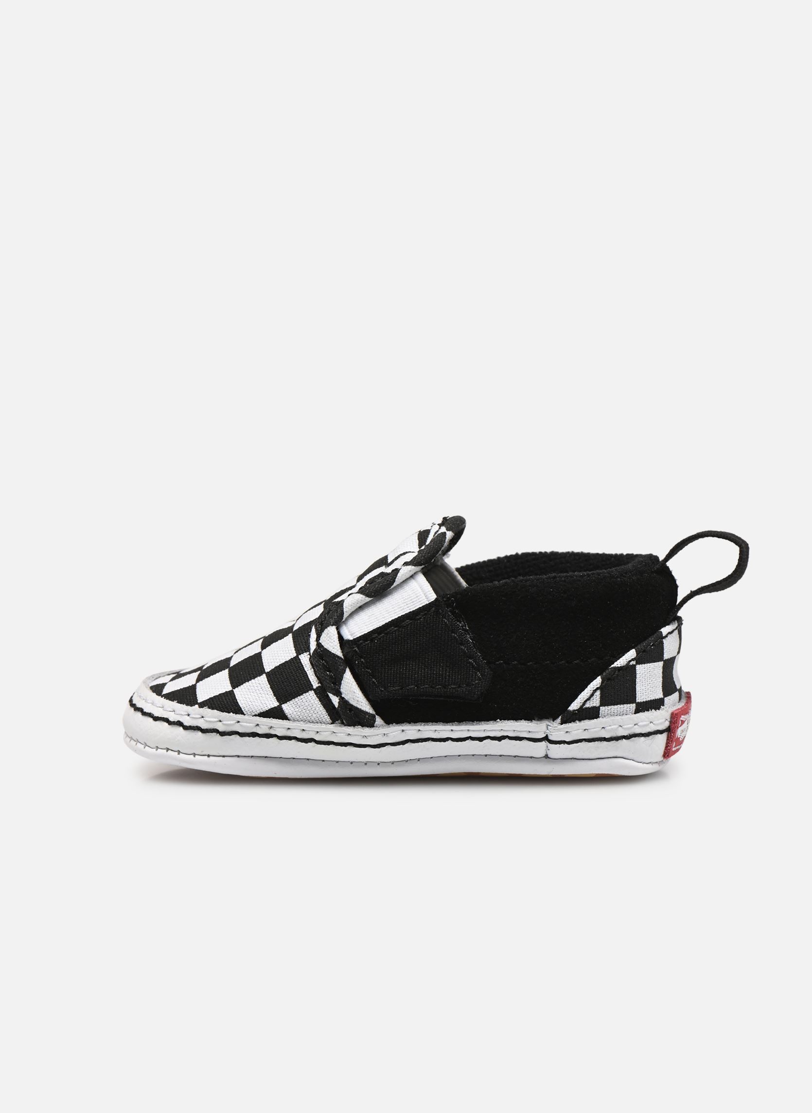 Sneaker IN Slip-On V Crib schwarz Vans Sneaker IN Slip-On V Crib schwarz (CHECKER) BLACK/TRUEWHITE