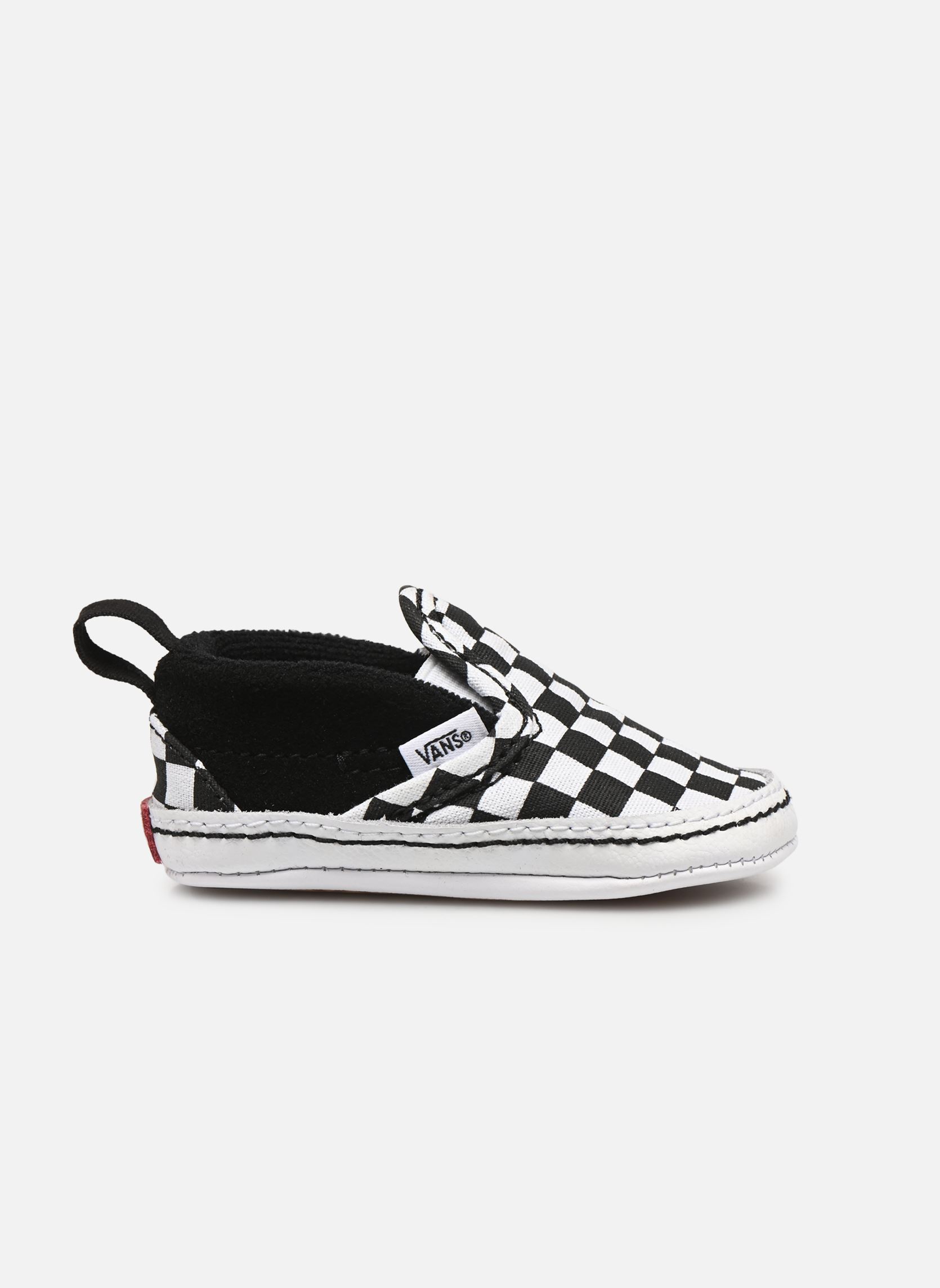 Sneaker IN Slip-On V Crib schwarz Vans Sneaker IN Slip-On V Crib schwarz (CHECKER) BLACK/TRUEWHITE