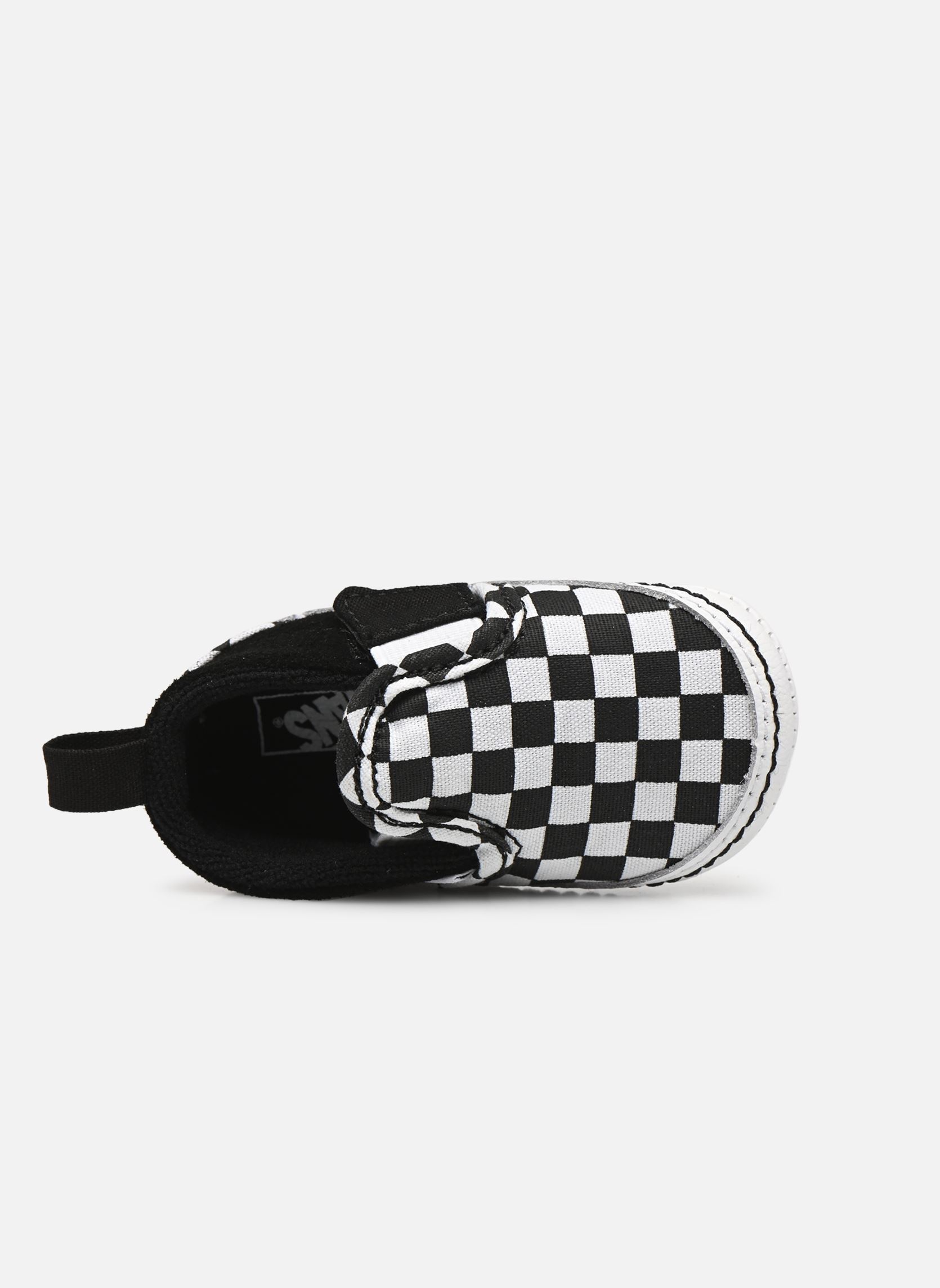 Sneaker IN Slip-On V Crib schwarz Vans Sneaker IN Slip-On V Crib schwarz (CHECKER) BLACK/TRUEWHITE